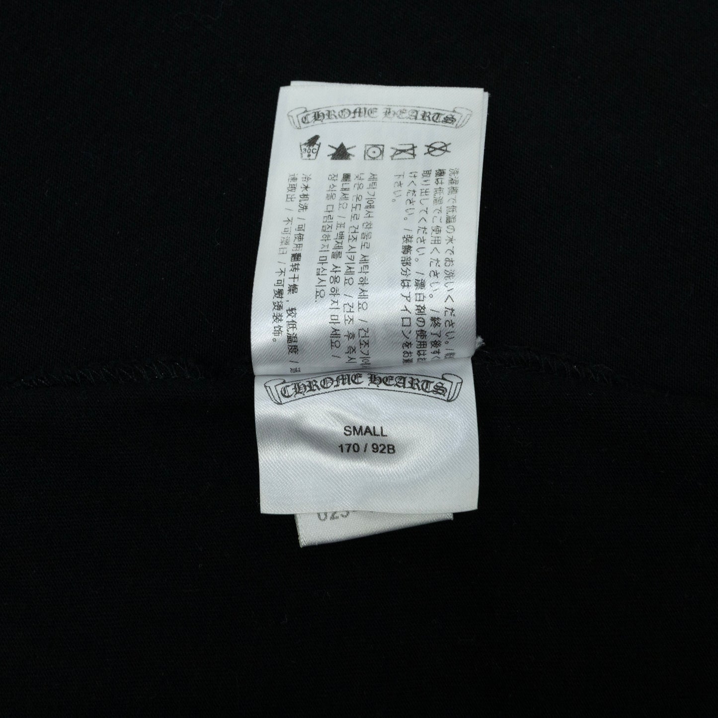 Chrome Hearts Scripture Sleeve Logo Longsleeve T-Shirt