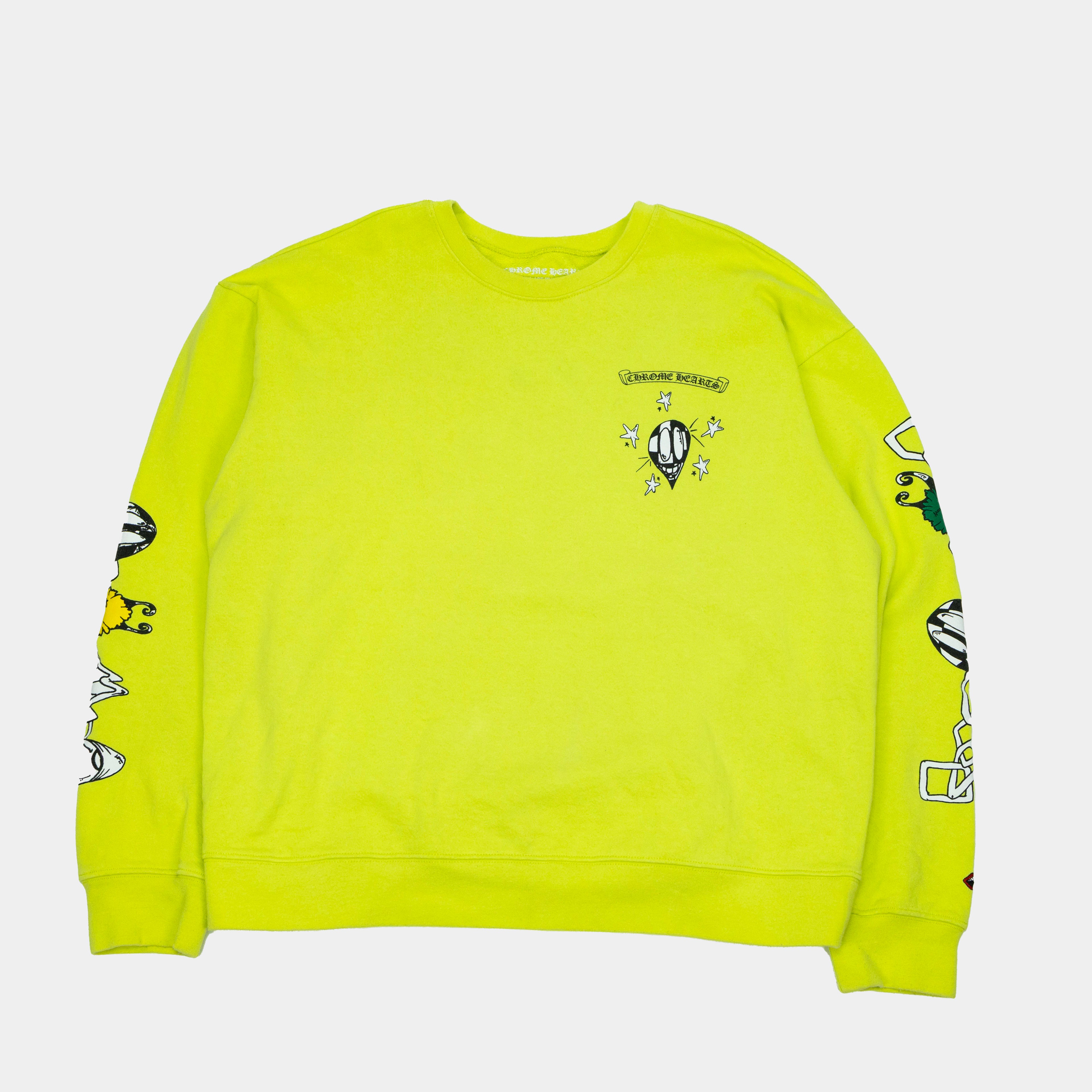 Chrome Hearts x Matty Boy Link Crewneck Sweatshirt