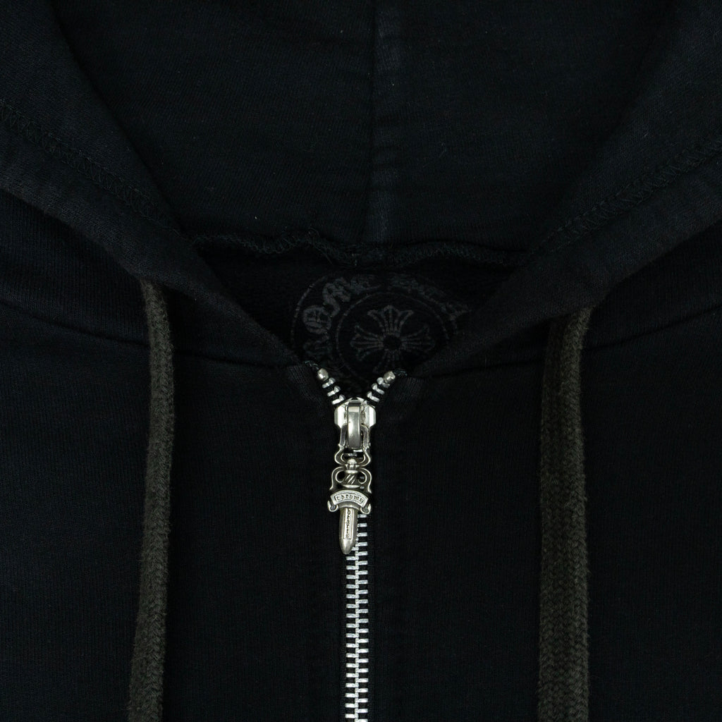 Chrome Hearts T-Bar Logo Zip Hoodie