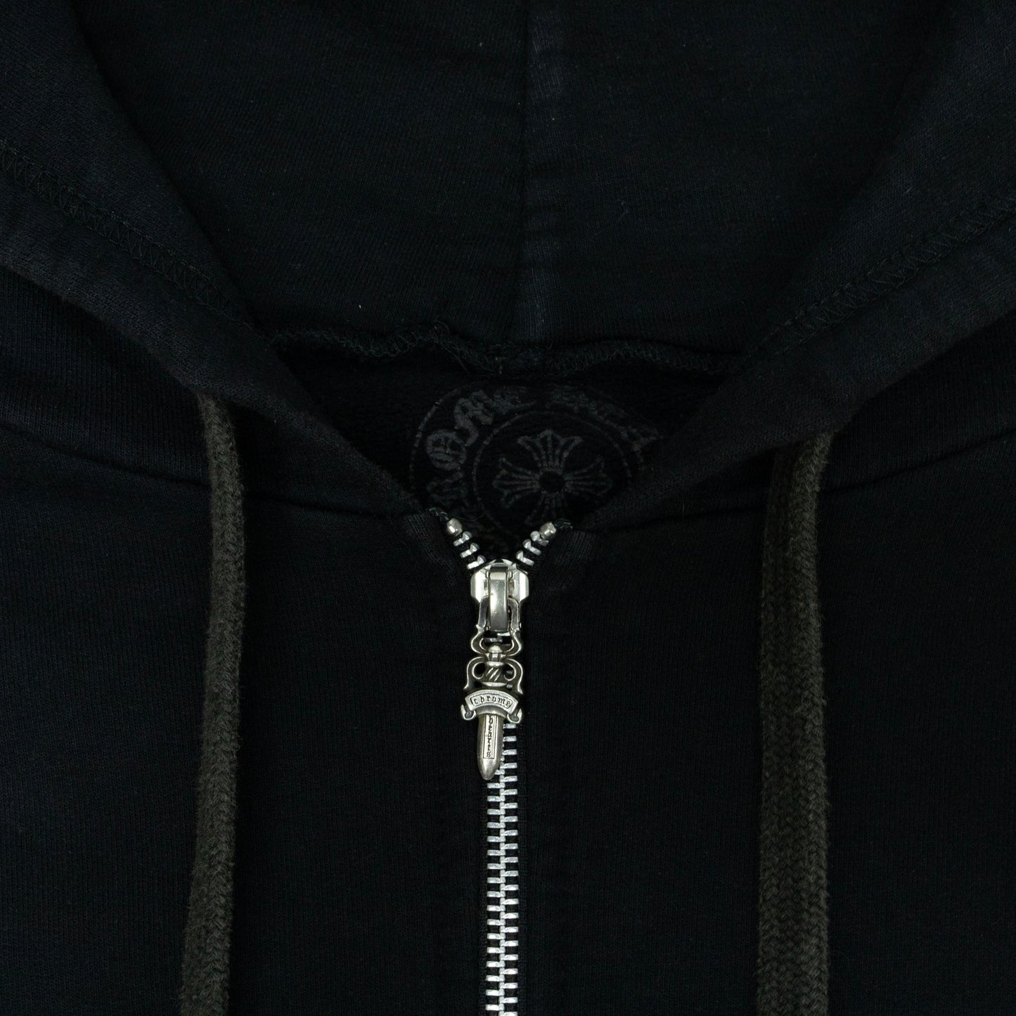 Chrome Hearts Floral Logo Zip Hoodie
