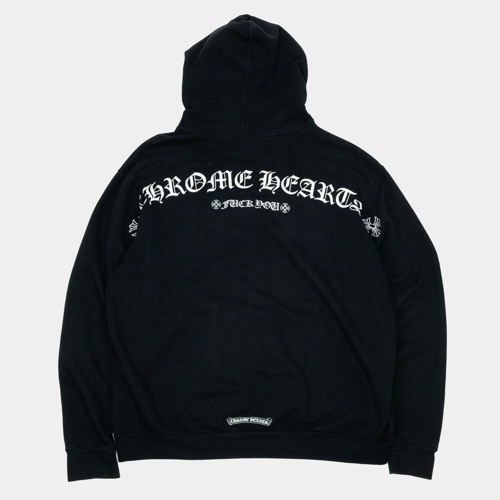 Chrome Hearts T-Bar Logo Zip Hoodie
