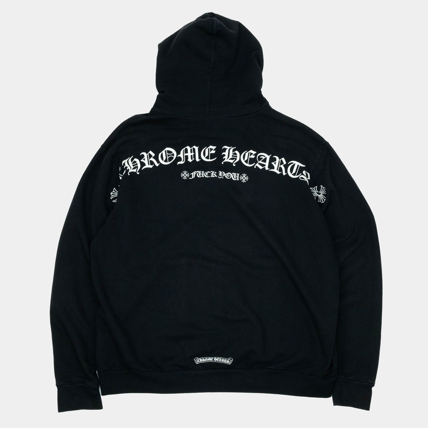 Chrome Hearts Floral Logo Zip Hoodie