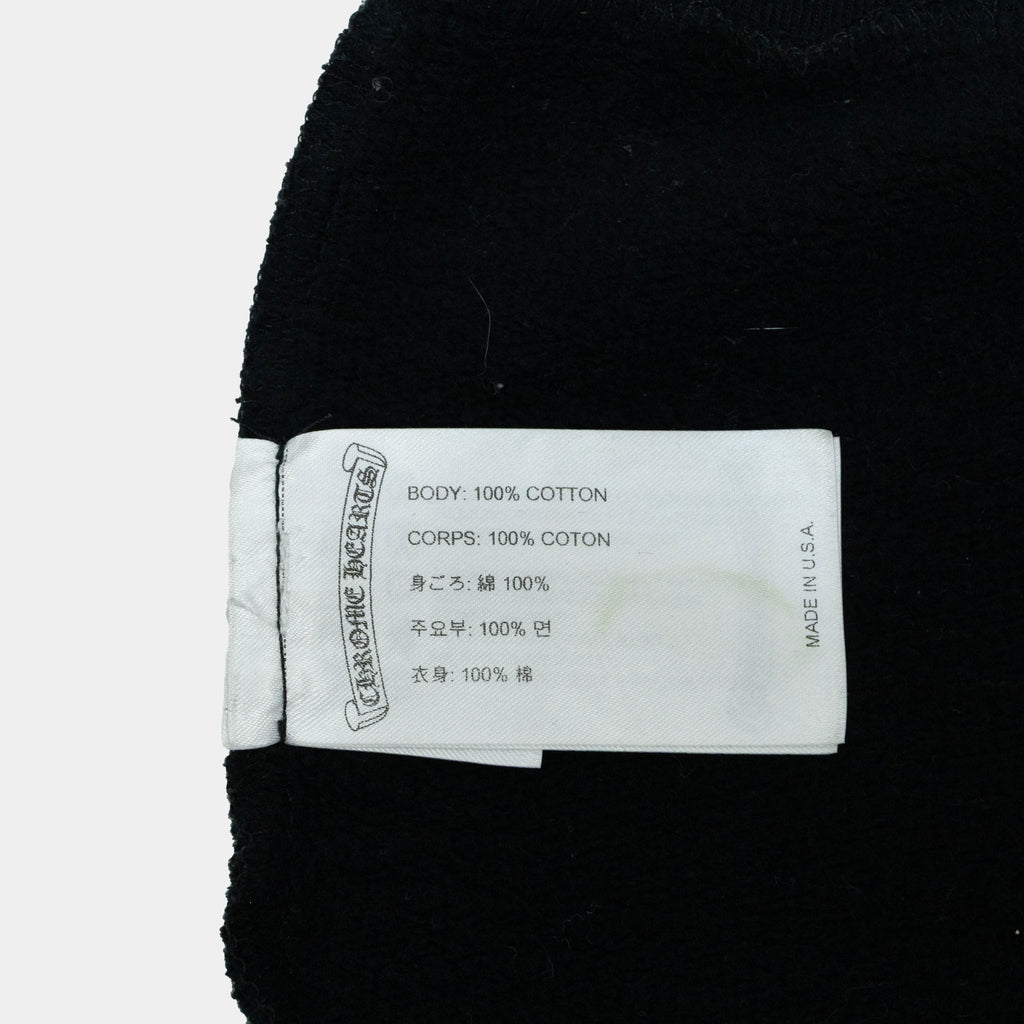 Chrome Hearts T-Bar Logo Zip Hoodie