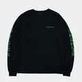 Chrome Hearts Cemetery Cross Logo Long Sleeve T-Shirt