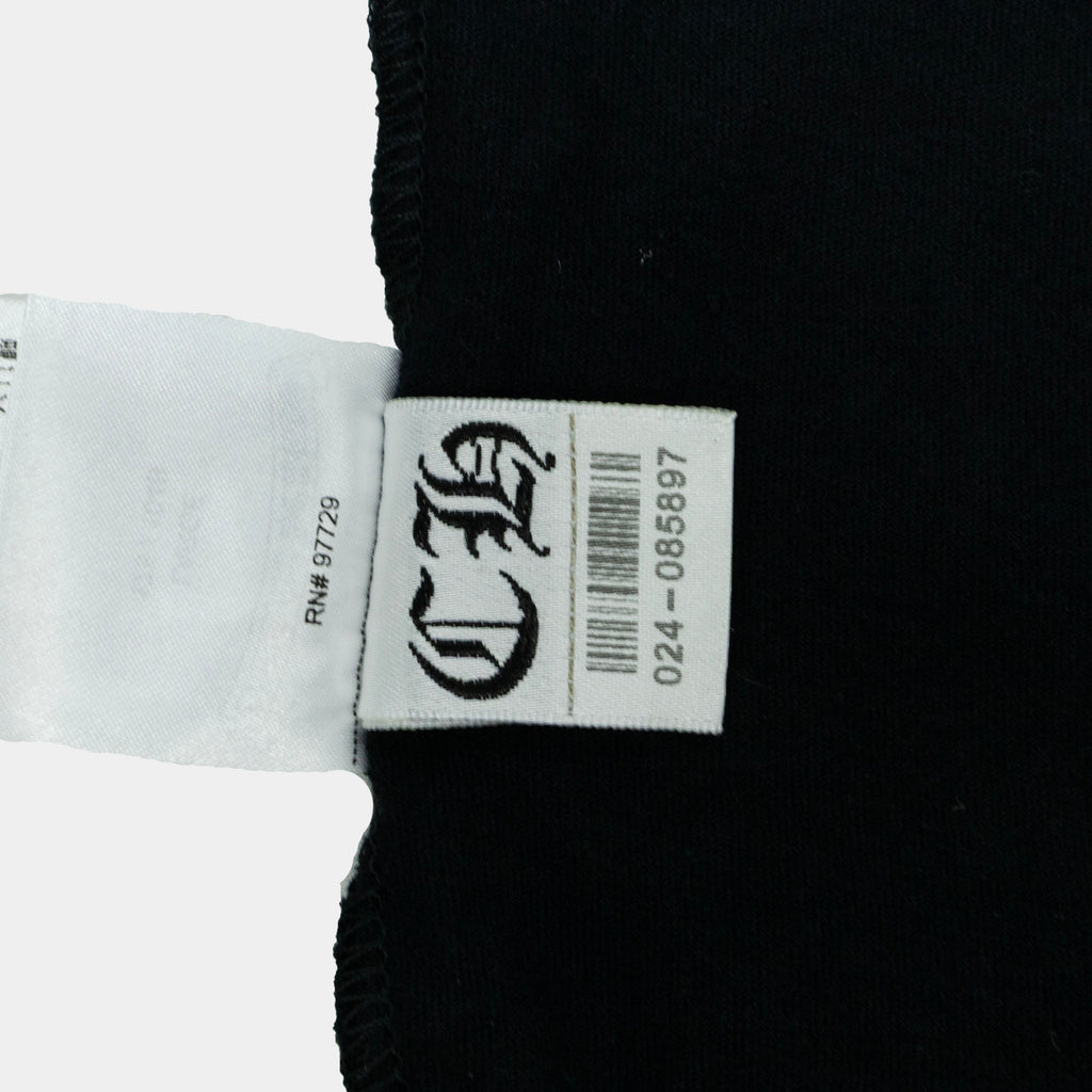 Chrome Hearts Cemetery Cross Logo Long Sleeve T-Shirt