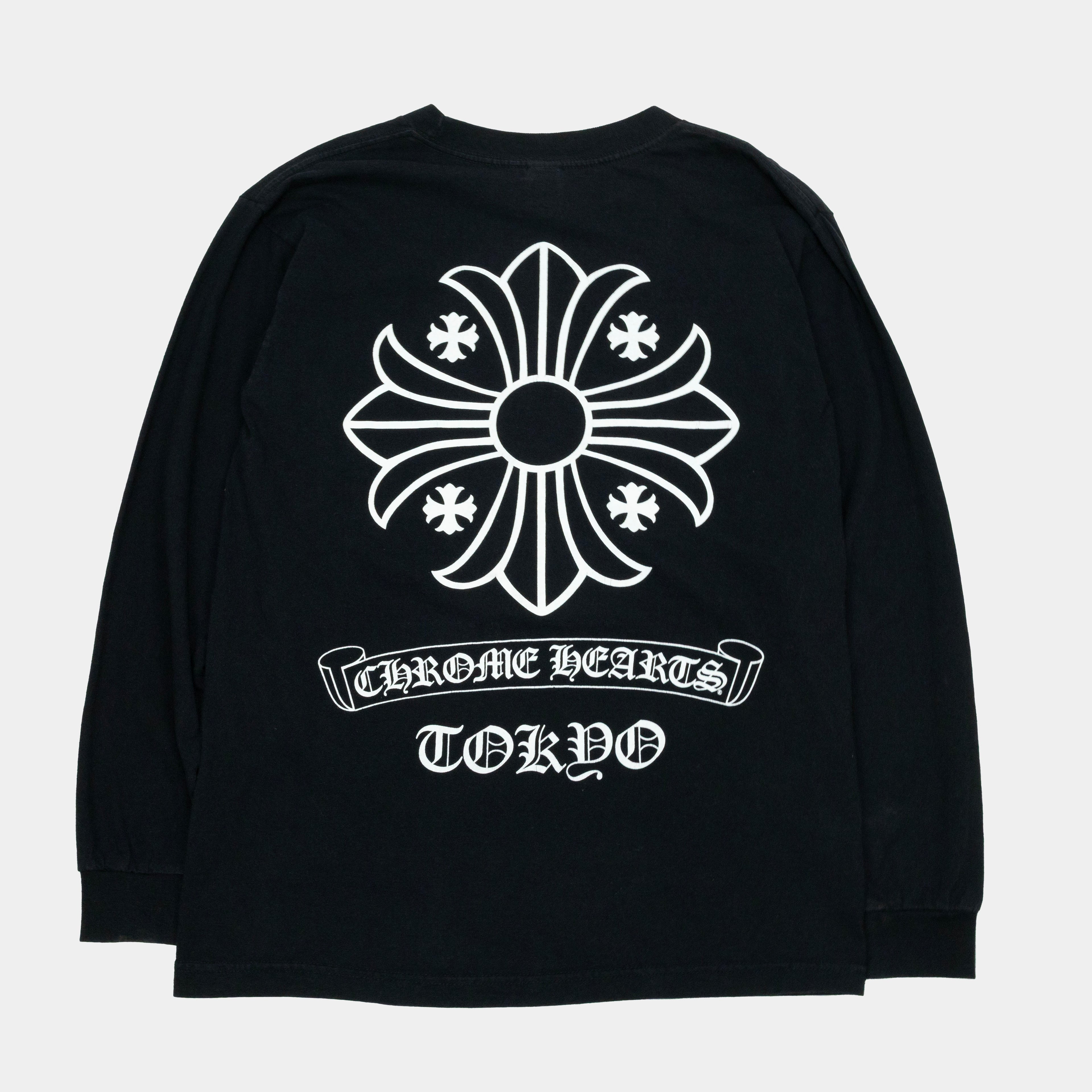 Chrome Hearts Vintage "Tokyo" Store Exclusive Long Sleeve T-Shirt