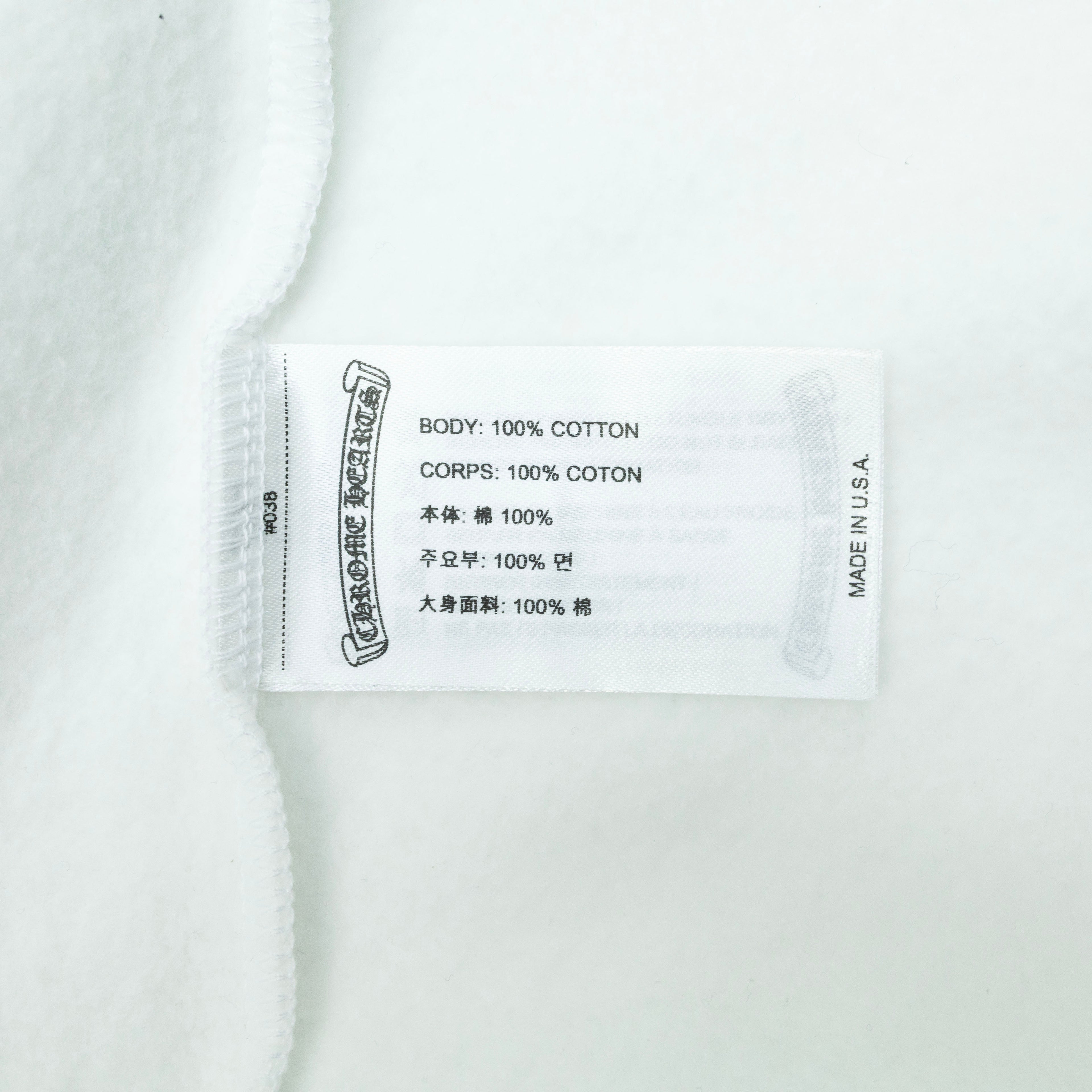 Chrome Hearts "Love You" Crewneck Sweatshirt