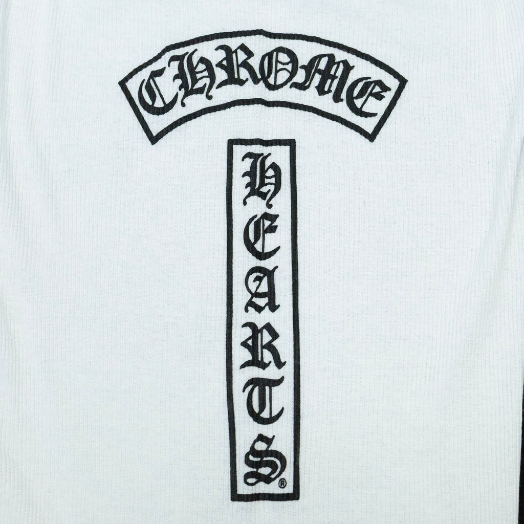 Chrome Hearts "T Bar" Logo Rib Tank Top