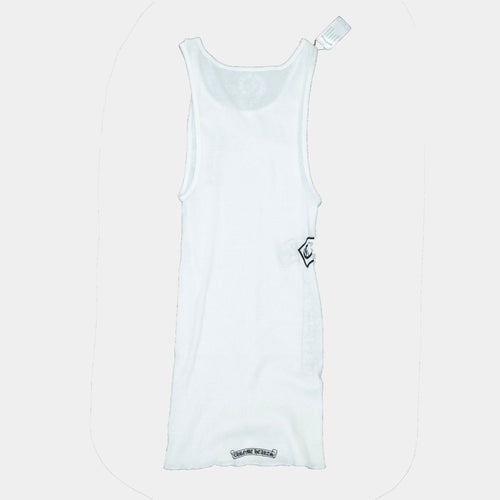 Chrome Hearts "T Bar" Logo Rib Tank Top