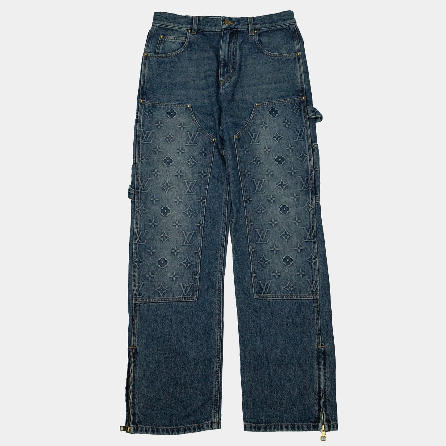 Louis Vuitton Double Knee Monogram Carpenter