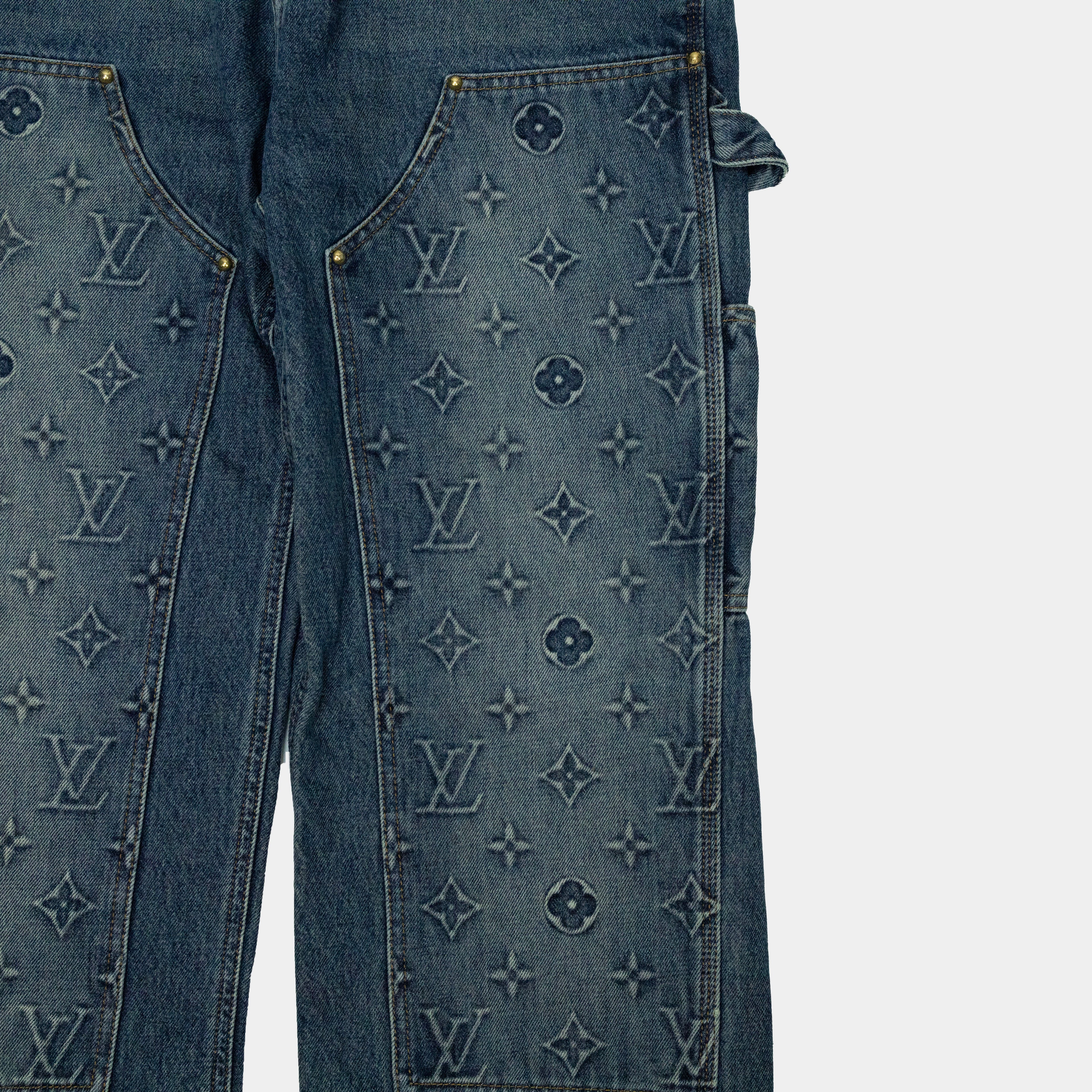 Louis Vuitton Double Knee Monogram Carpenter