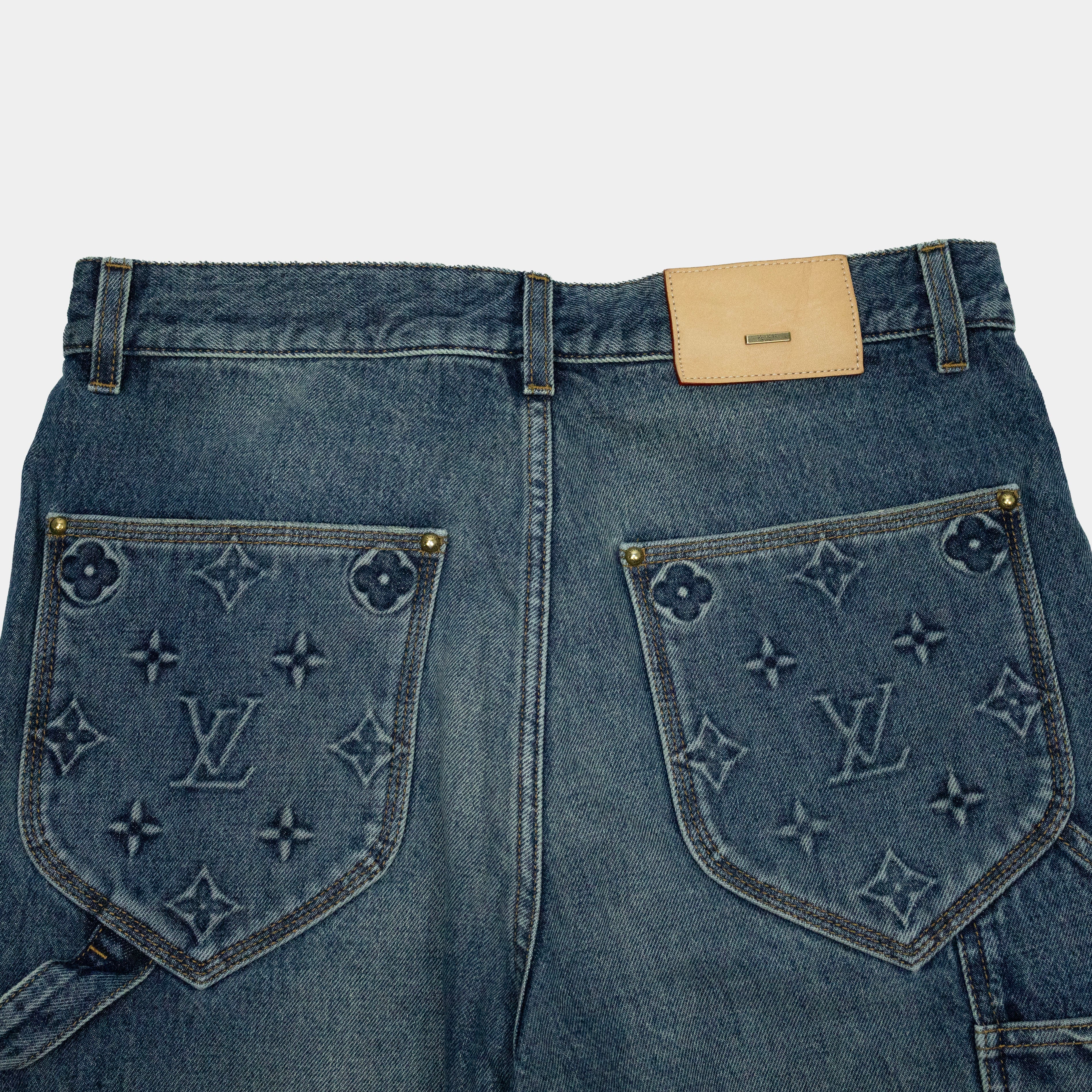 Louis Vuitton Double Knee Monogram Carpenter