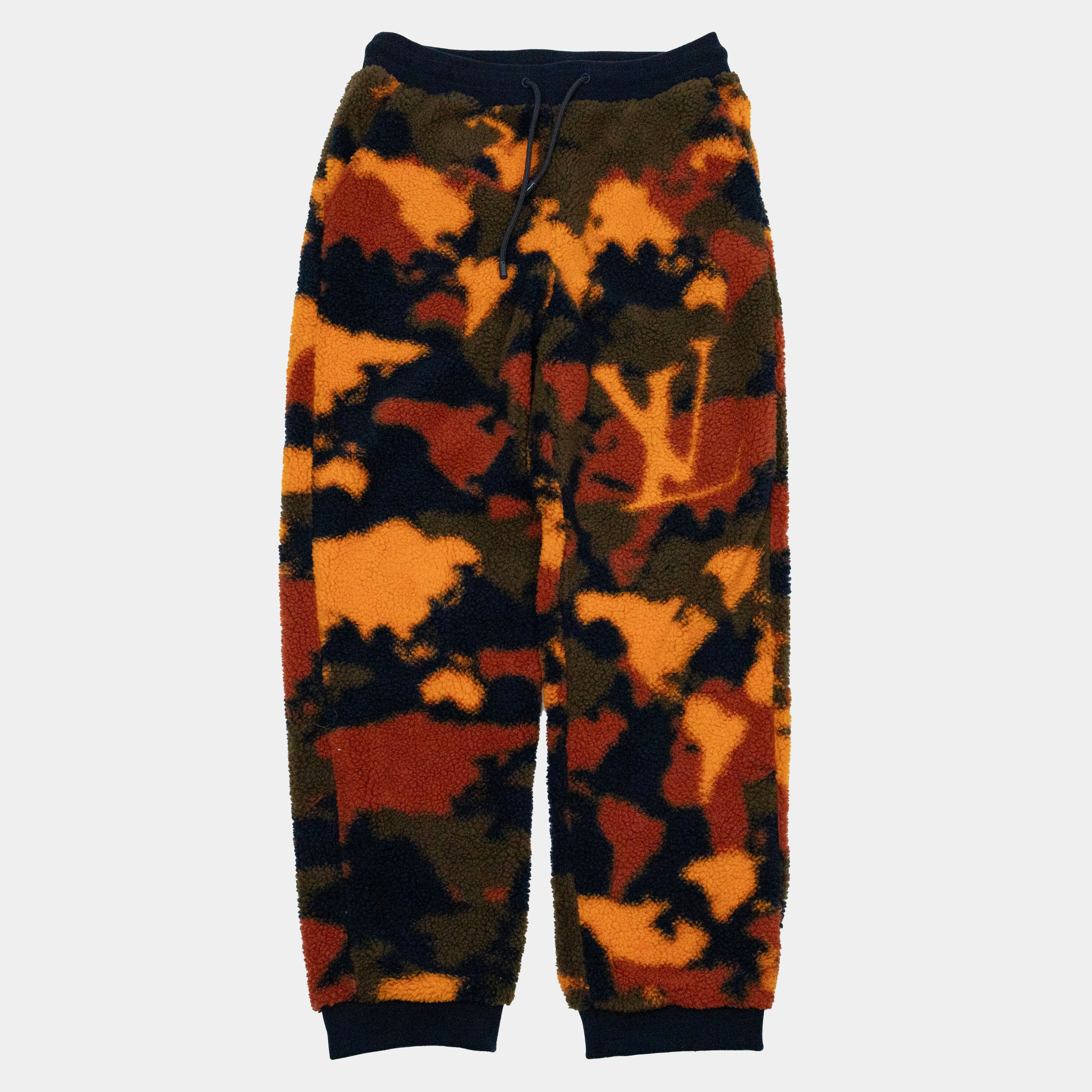 Louis Vuitton Fleece Camo Sweatpants
