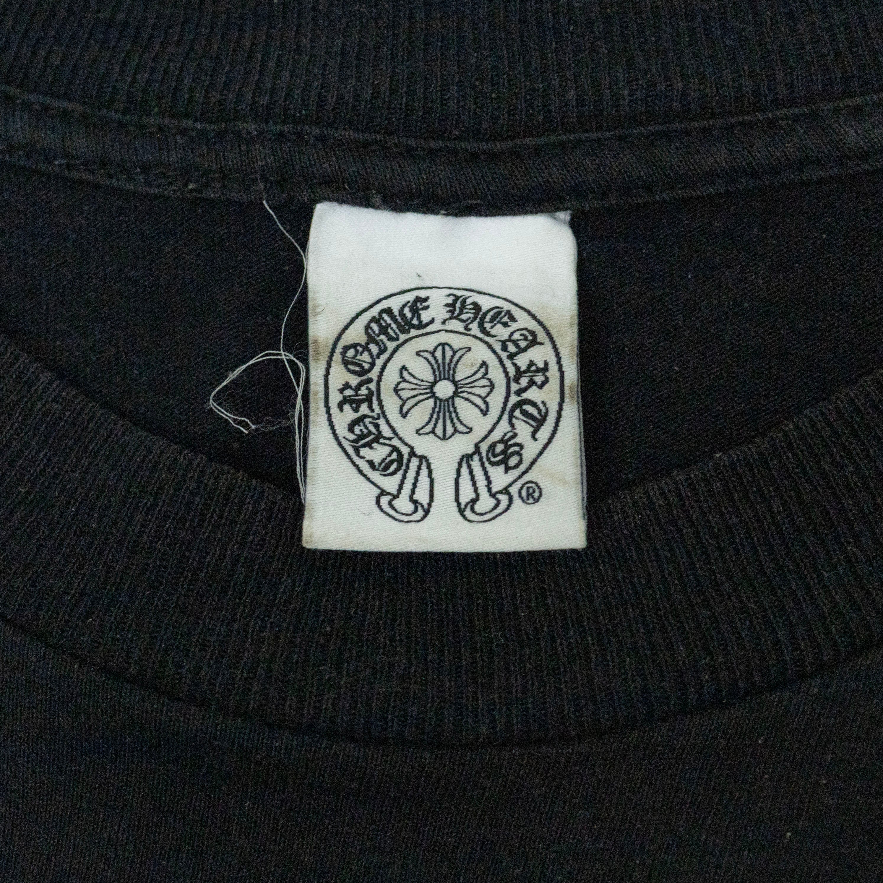 Chrome Hearts Vintage Fleur Pocket Logo T-Shirt