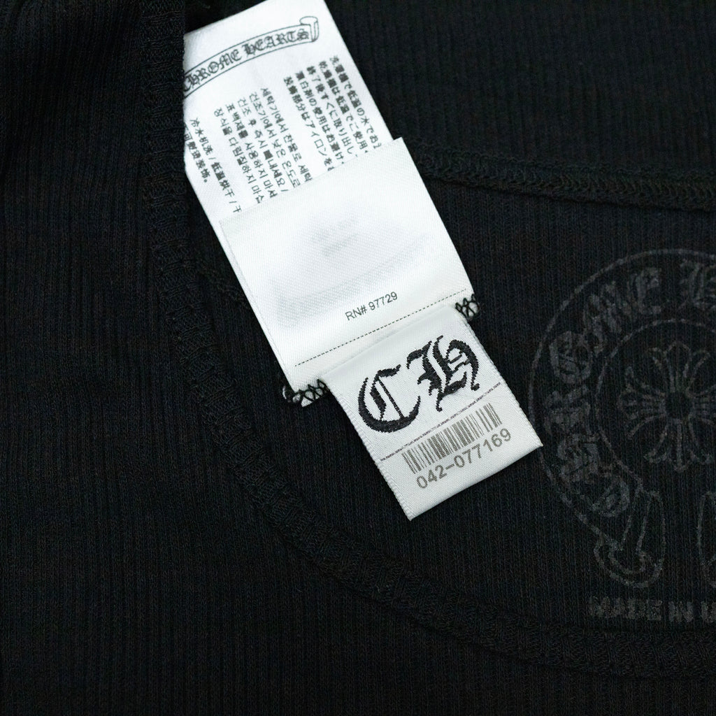 Chrome Hearts Hairy Cross Rib Tank