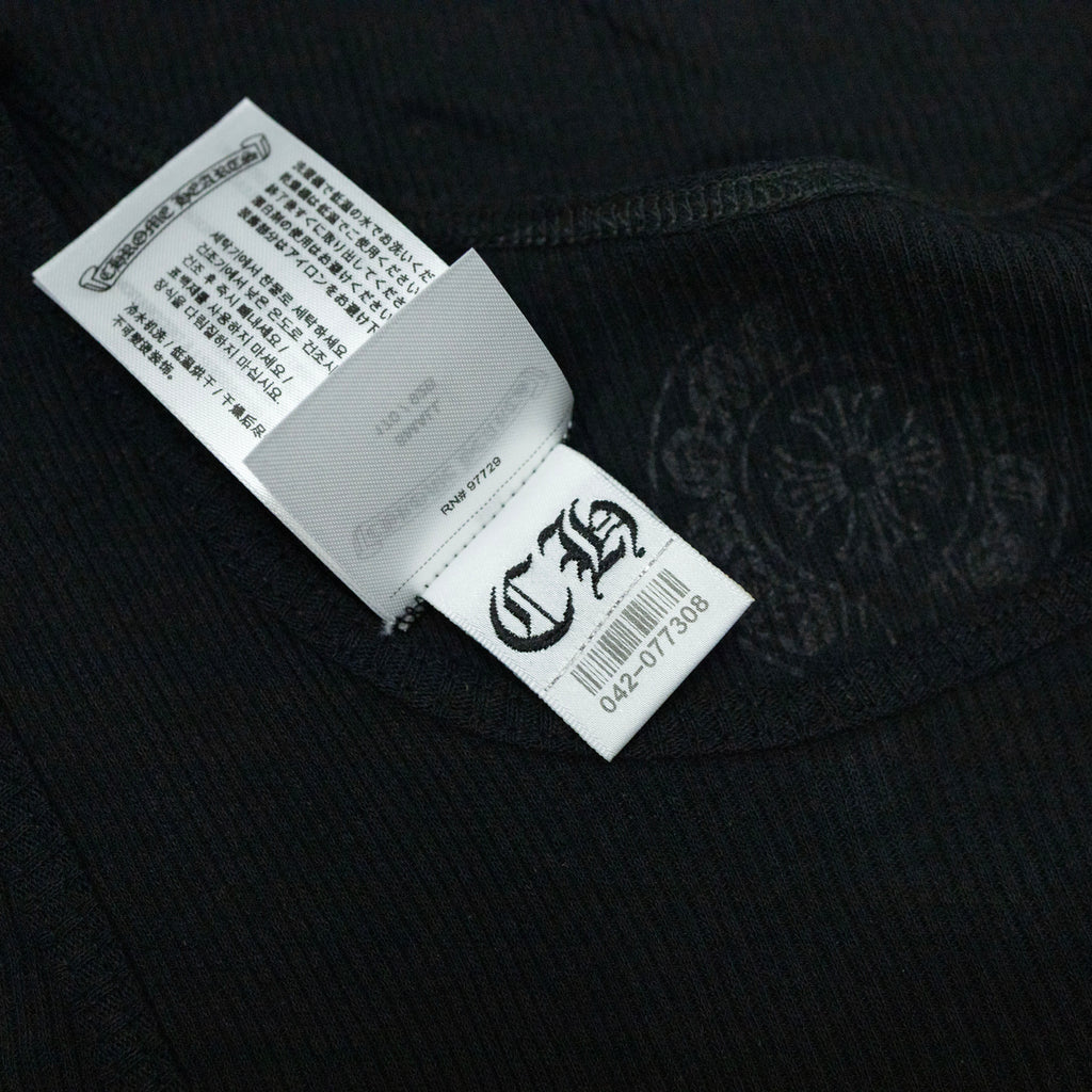 Chrome Hearts Hairy Cross Rib Tank