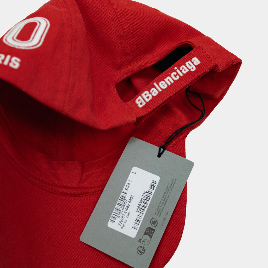 Balenciaga Soccer Crest Logo Paris Cap