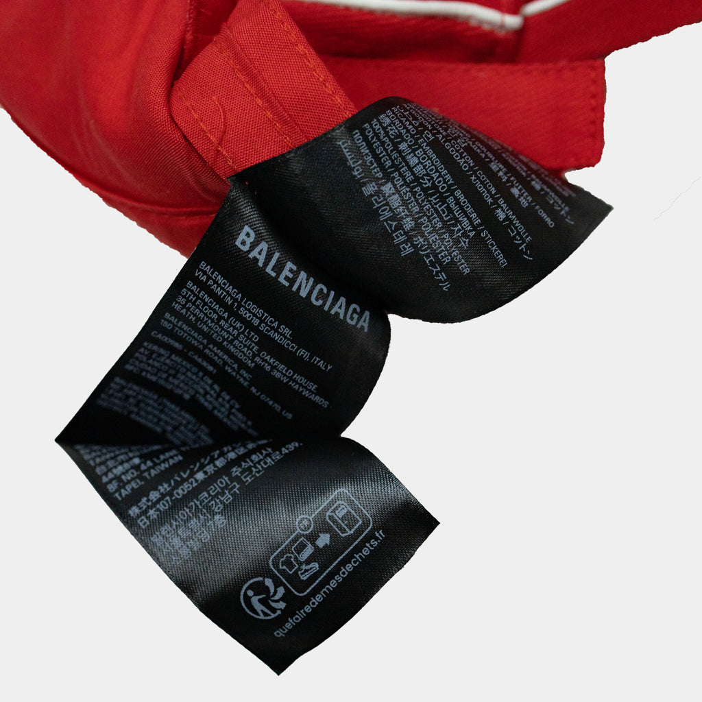 Balenciaga Soccer Crest Logo Paris Cap