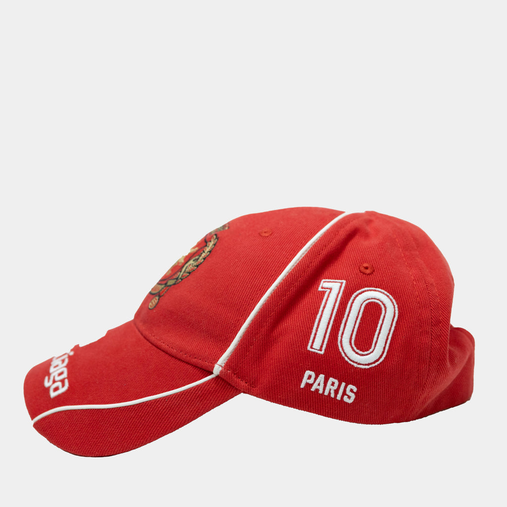 Balenciaga Soccer Crest Logo Paris Cap