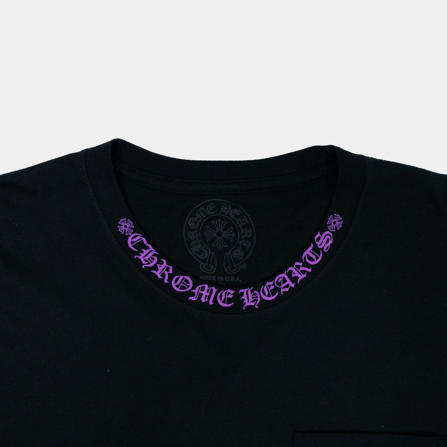 Chrome Hearts Scripture Sleeve Logo Longsleeve T-Shirt