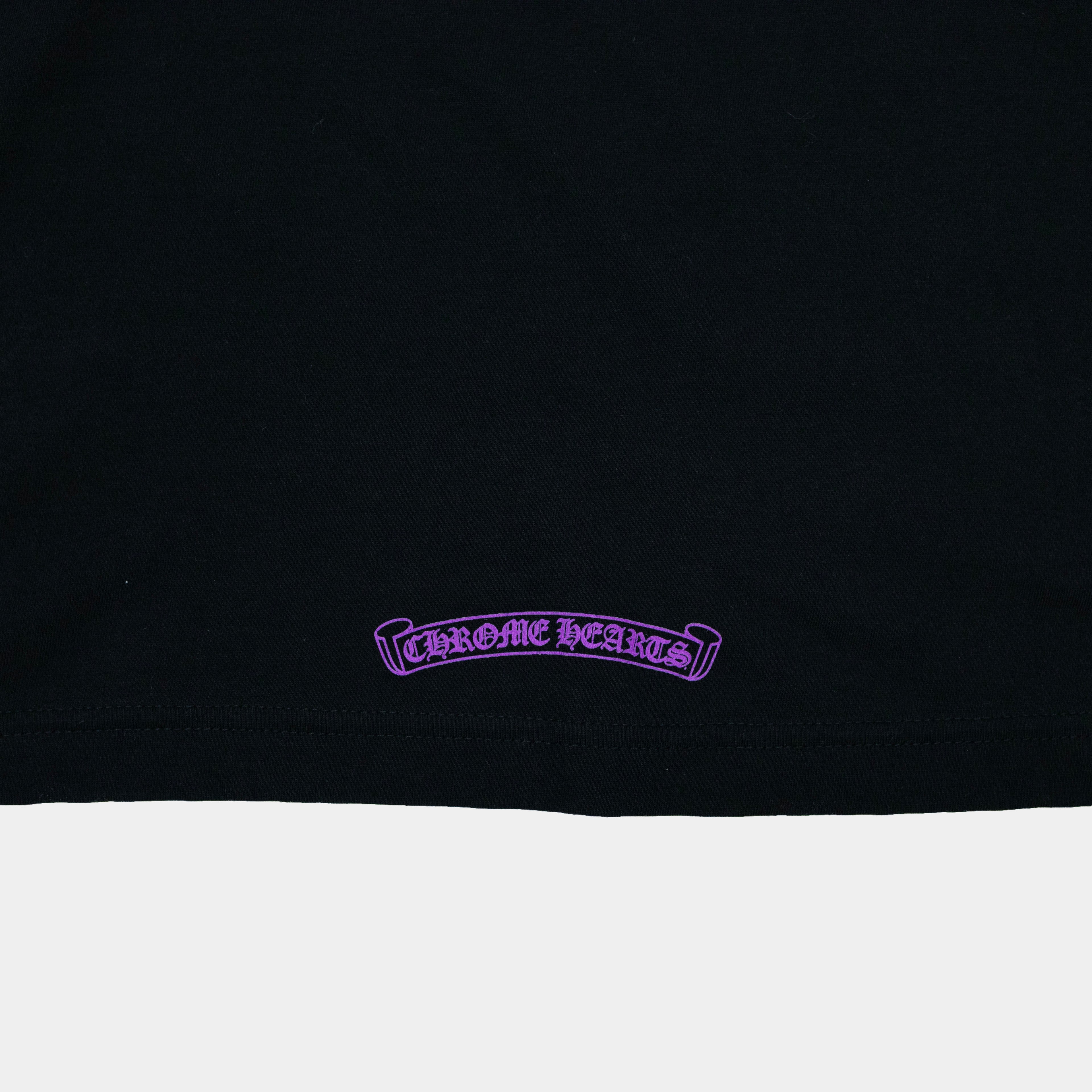 Chrome Hearts Scripture Sleeve Logo Long Sleeve T-Shirt