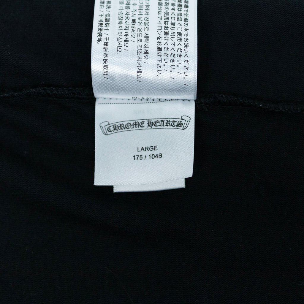 Chrome Hearts Scripture Sleeve Logo Long Sleeve T-Shirt
