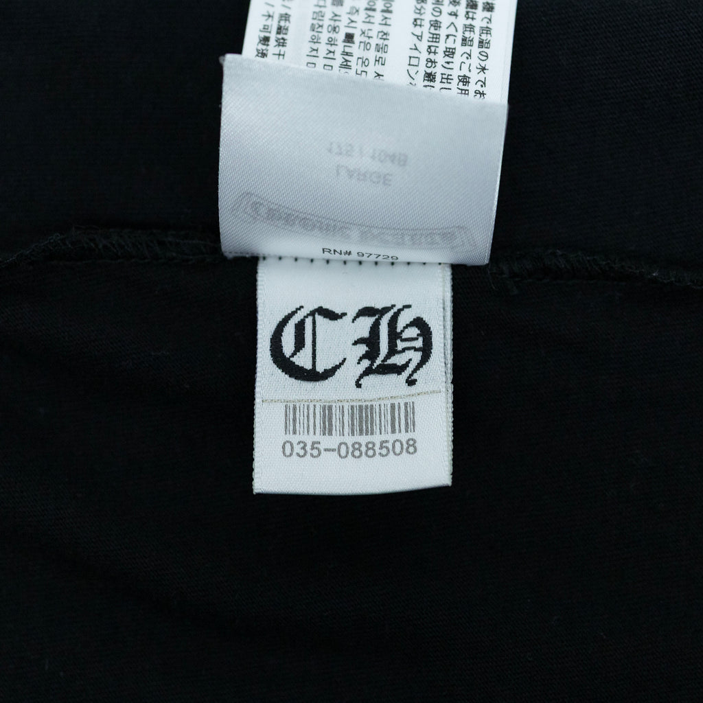 Chrome Hearts Scripture Sleeve Logo Long Sleeve T-Shirt