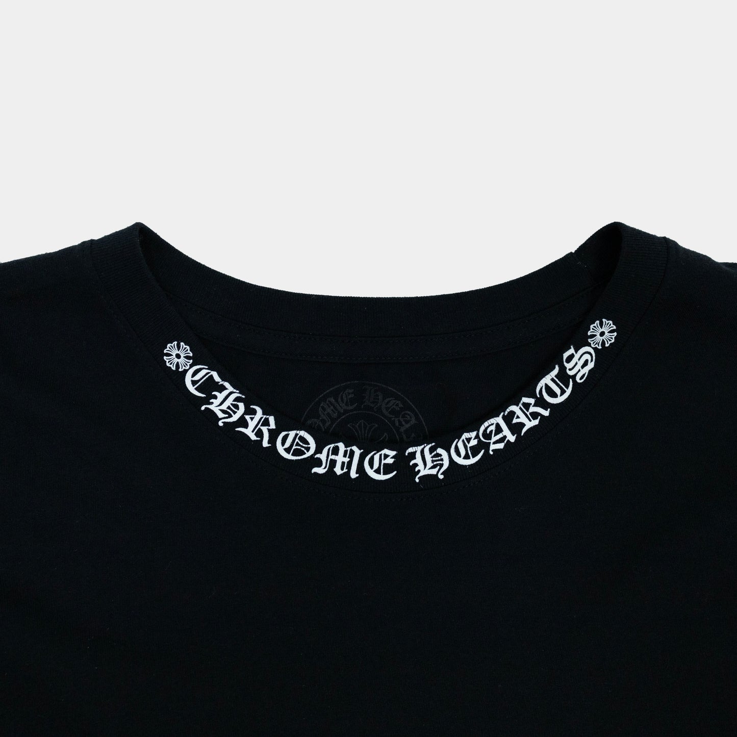 Chrome Hearts Scripture Sleeve Logo Longsleeve T-Shirt