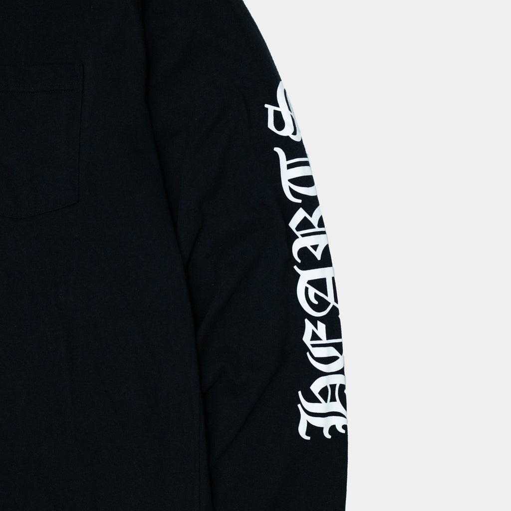 Chrome Hearts Scripture Sleeve Logo Long Sleeve T-Shirt