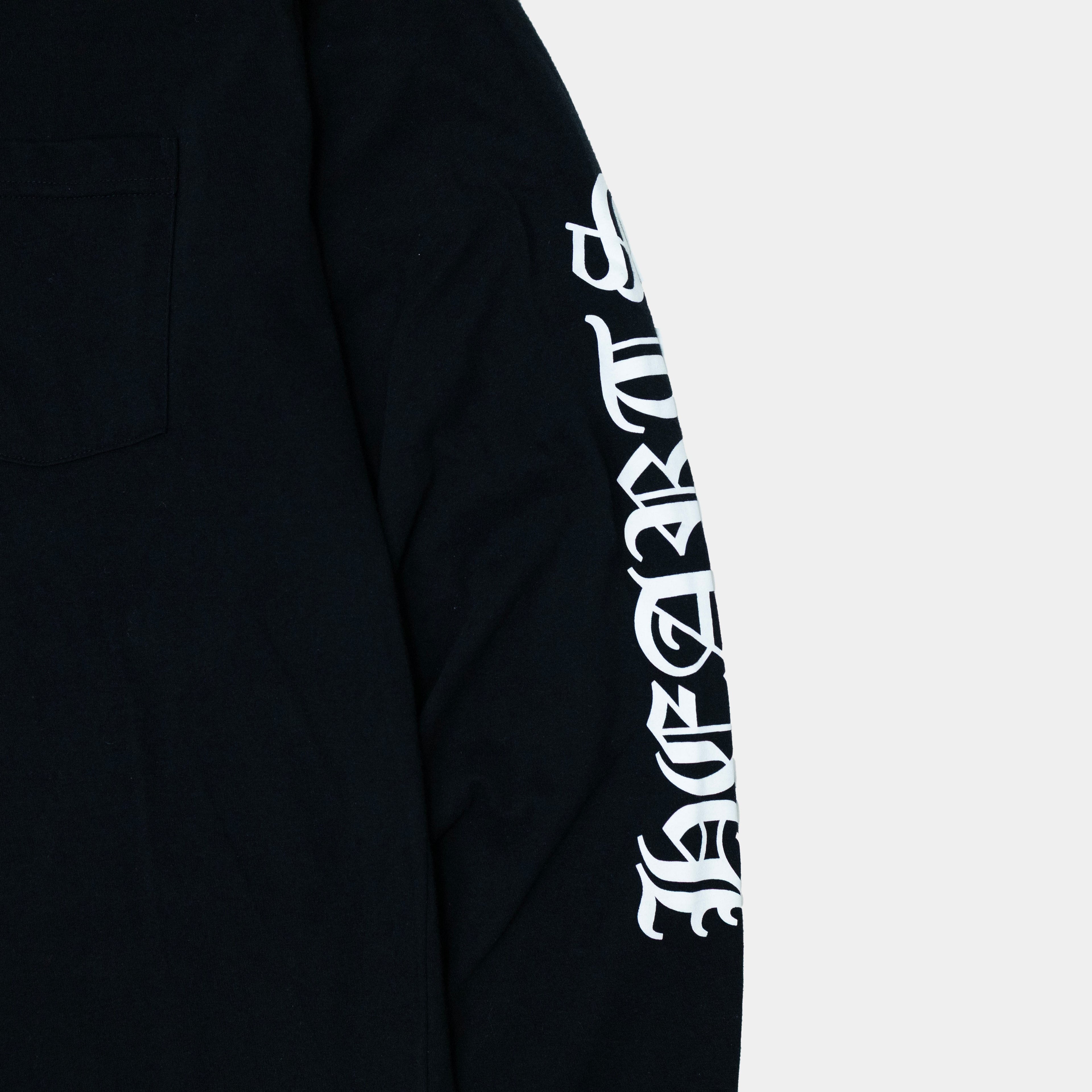 Chrome Hearts Scripture Sleeve Logo Long Sleeve T-Shirt