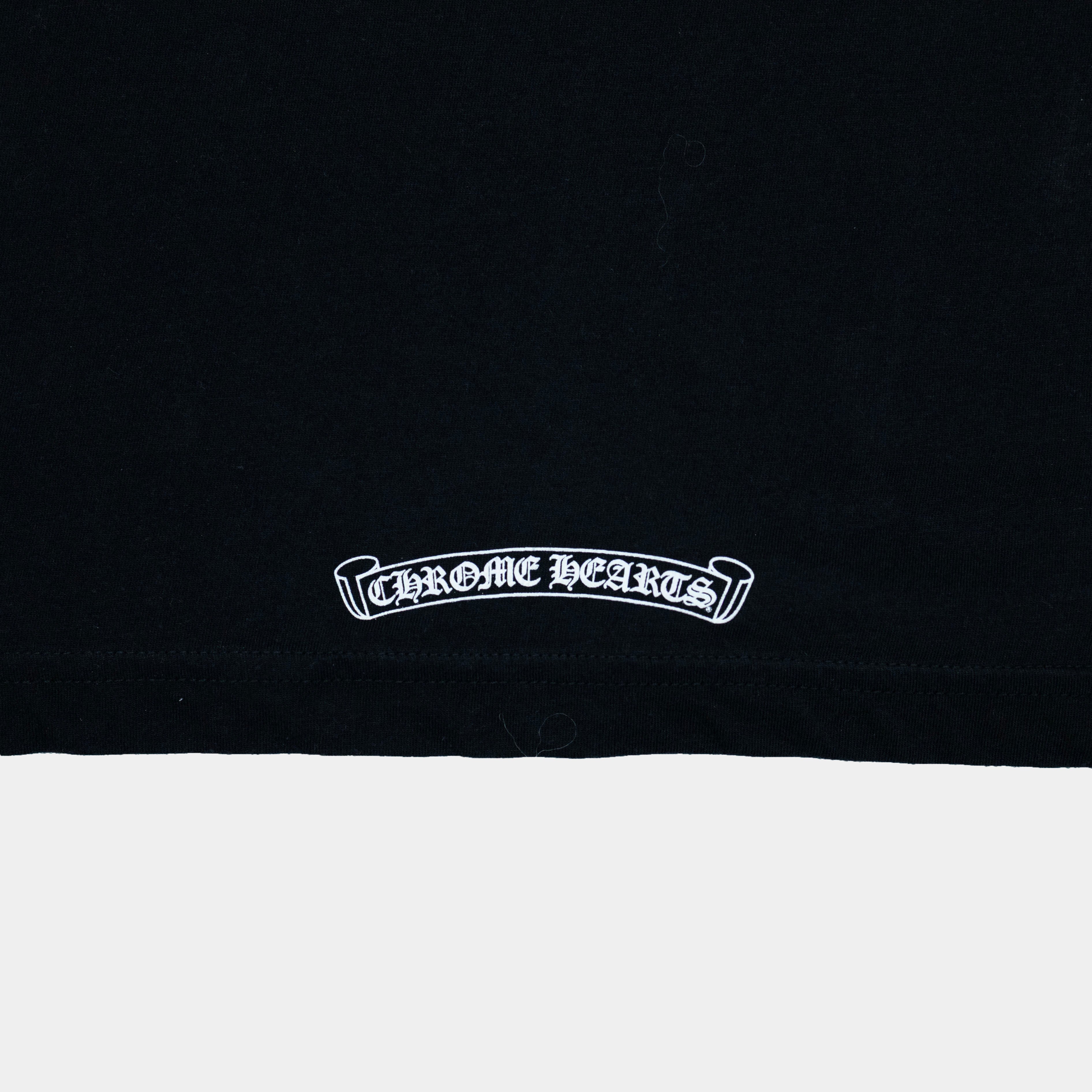 Chrome Hearts Scripture Sleeve Logo Long Sleeve T-Shirt