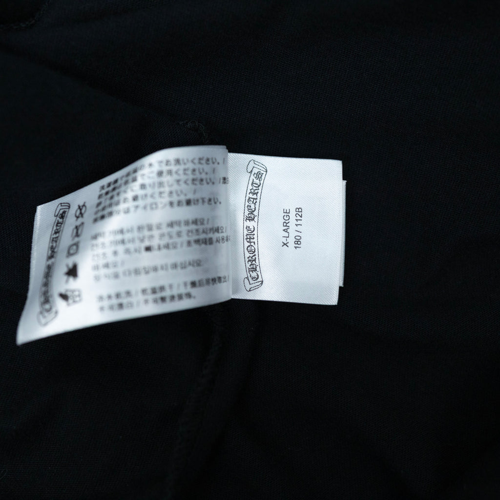 Chrome Hearts Scripture Sleeve Logo Long Sleeve T-Shirt