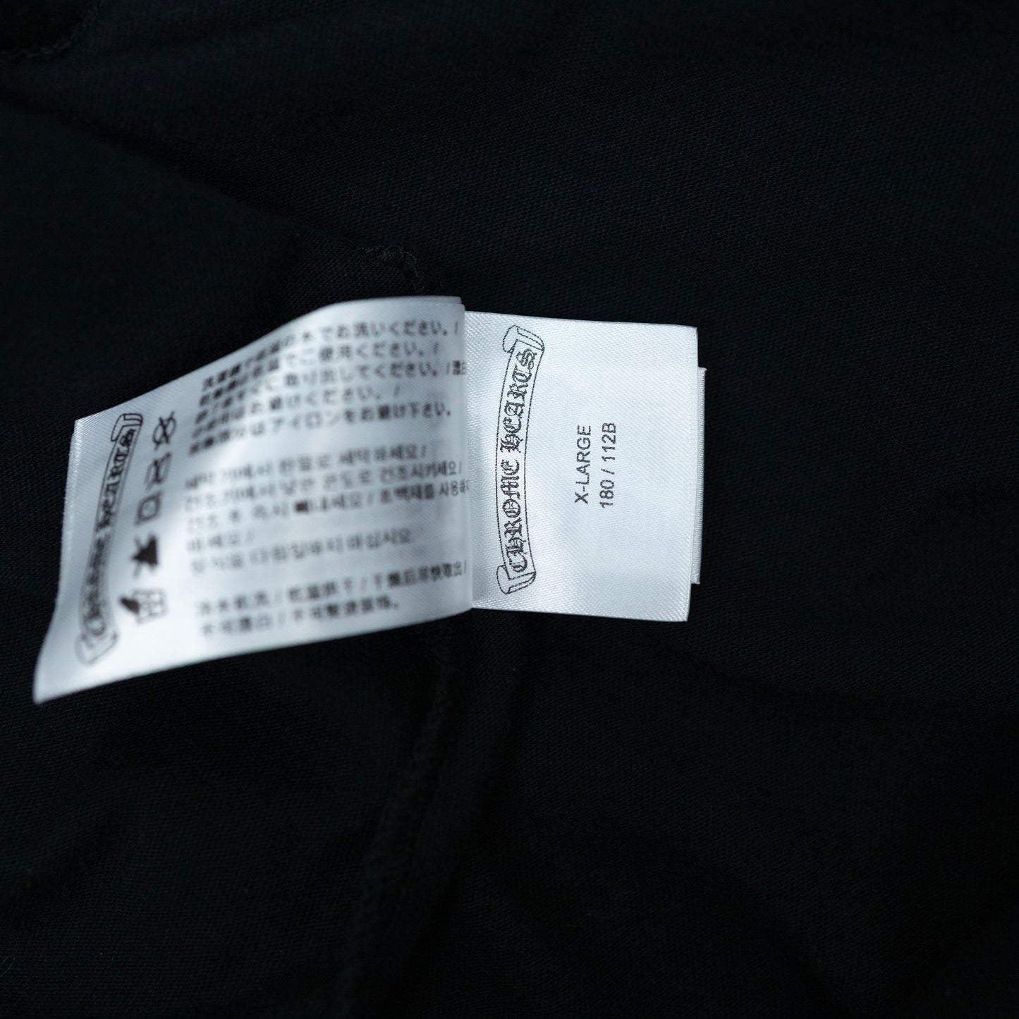 Chrome Hearts Scripture Sleeve Logo Longsleeve T-Shirt