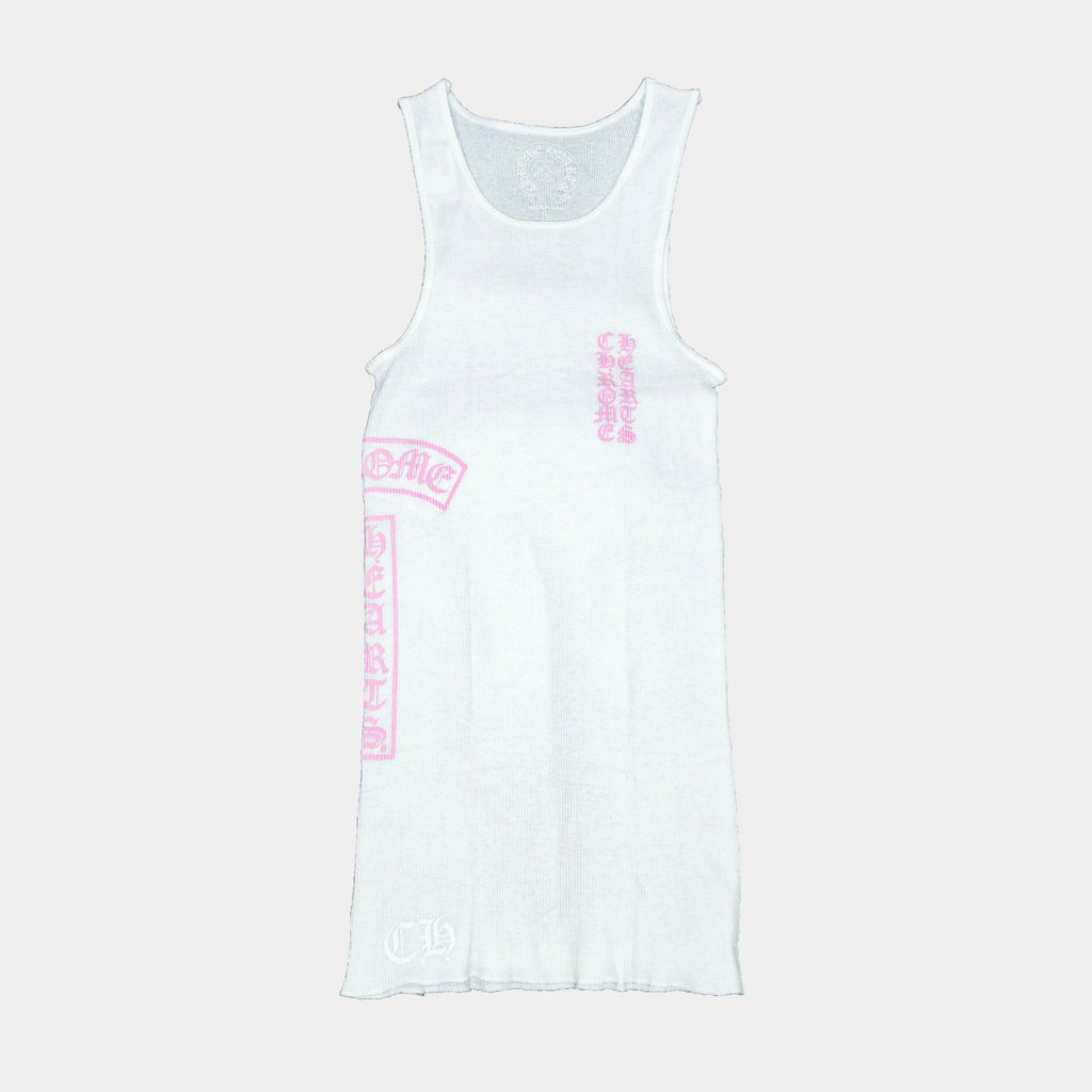 Chrome Hearts T-Bar Logo Rib Tank