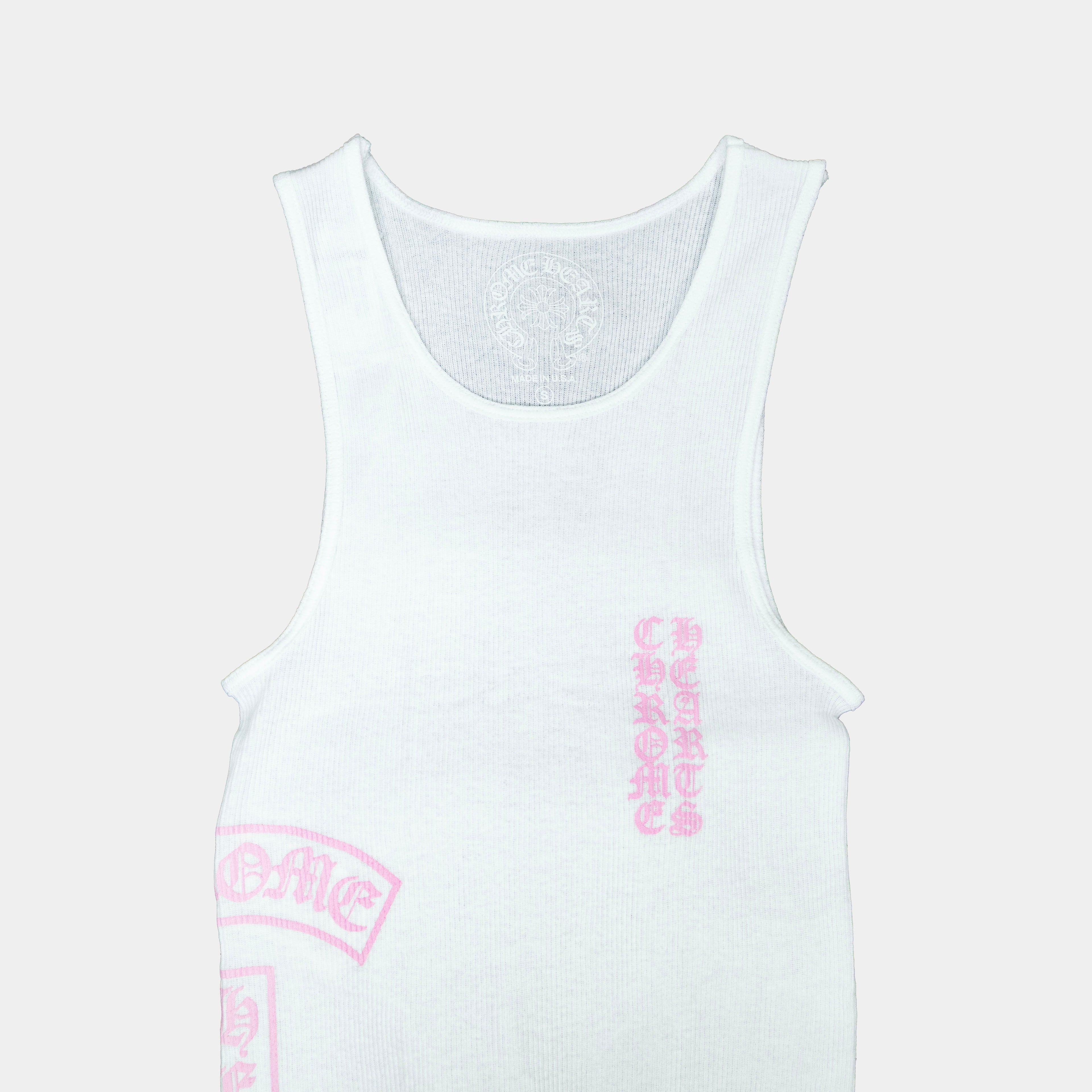 Chrome Hearts T-Bar Logo Rib Tank