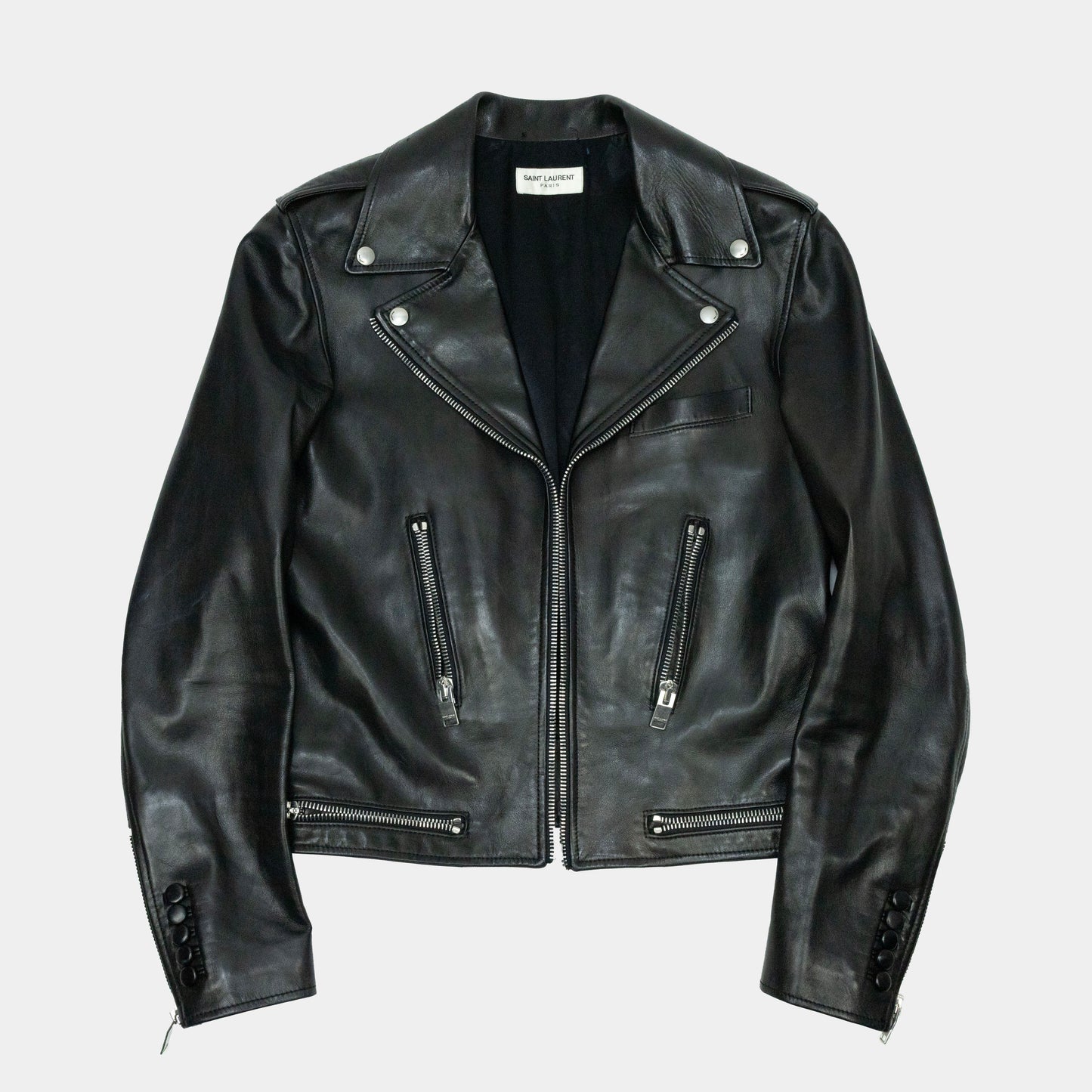 Saint Laurent A/W 2013 Hedi Slimane Leather Biker Jacket
