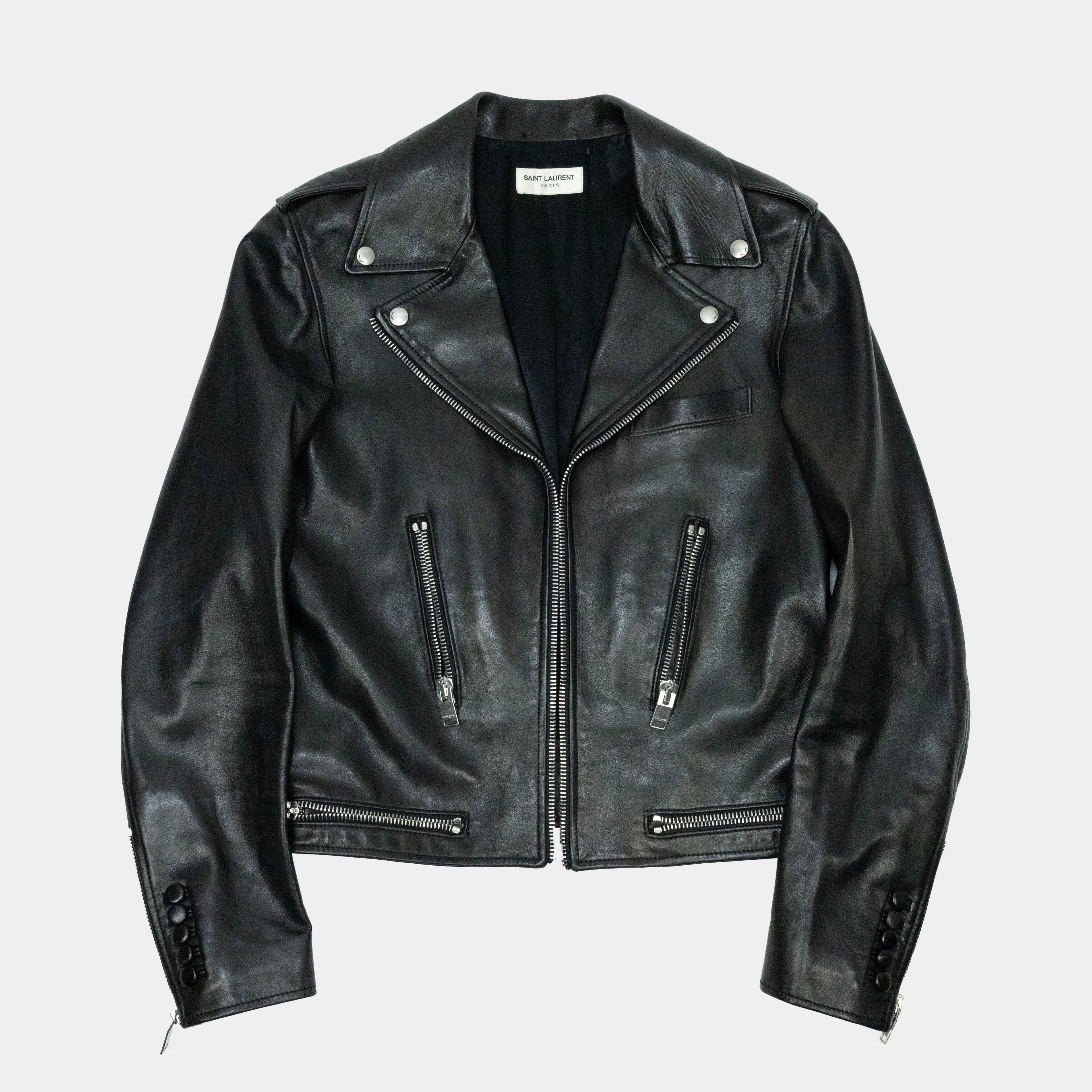 Saint Laurent A/W 2013 Hedi Slimane Leather Biker Jacket