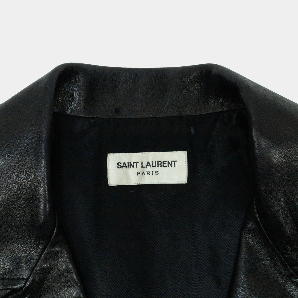 Saint Laurent A/W 2013 Hedi Slimane Leather Biker Jacket