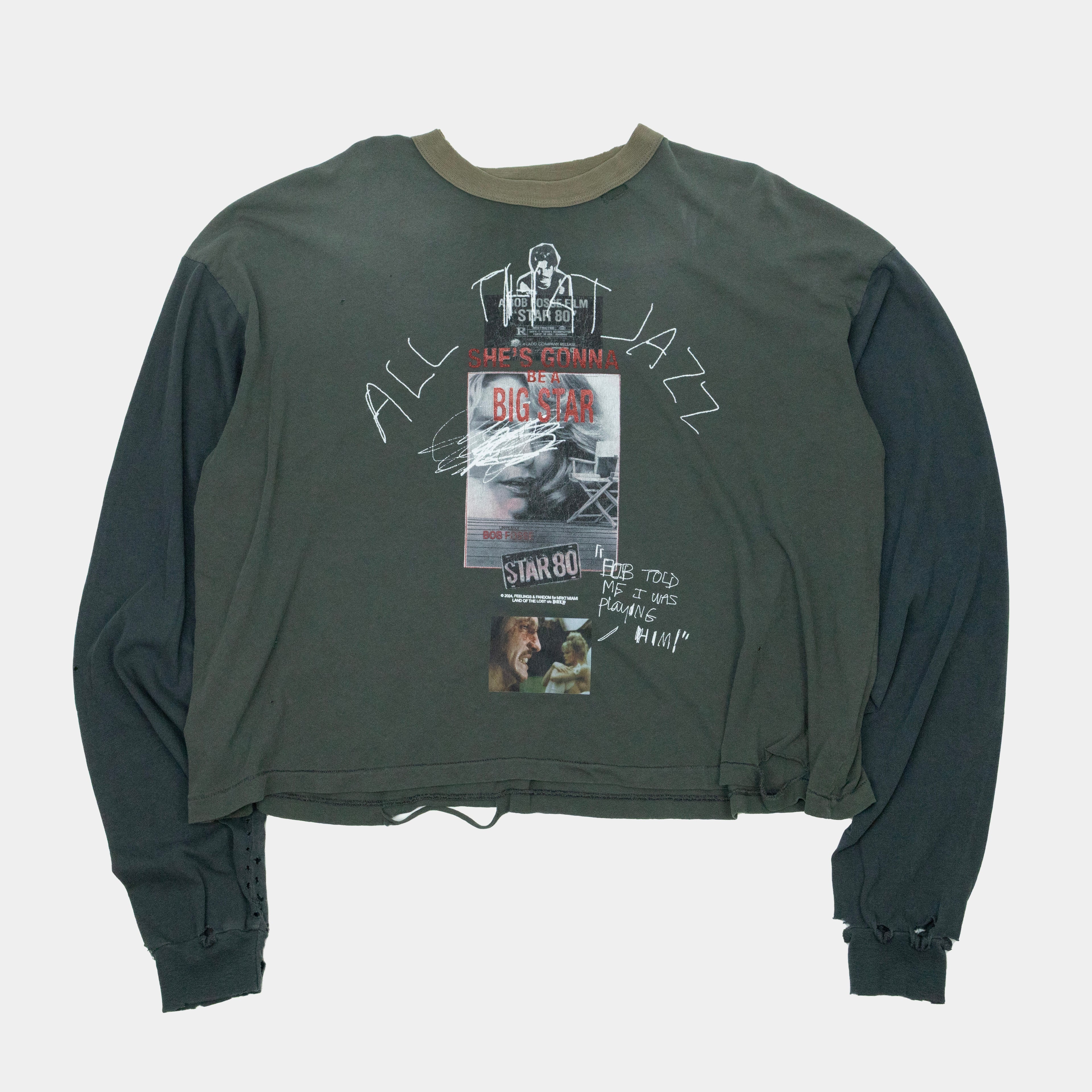 Paly Hollywood 80s Star Long Sleeve T-Shirt