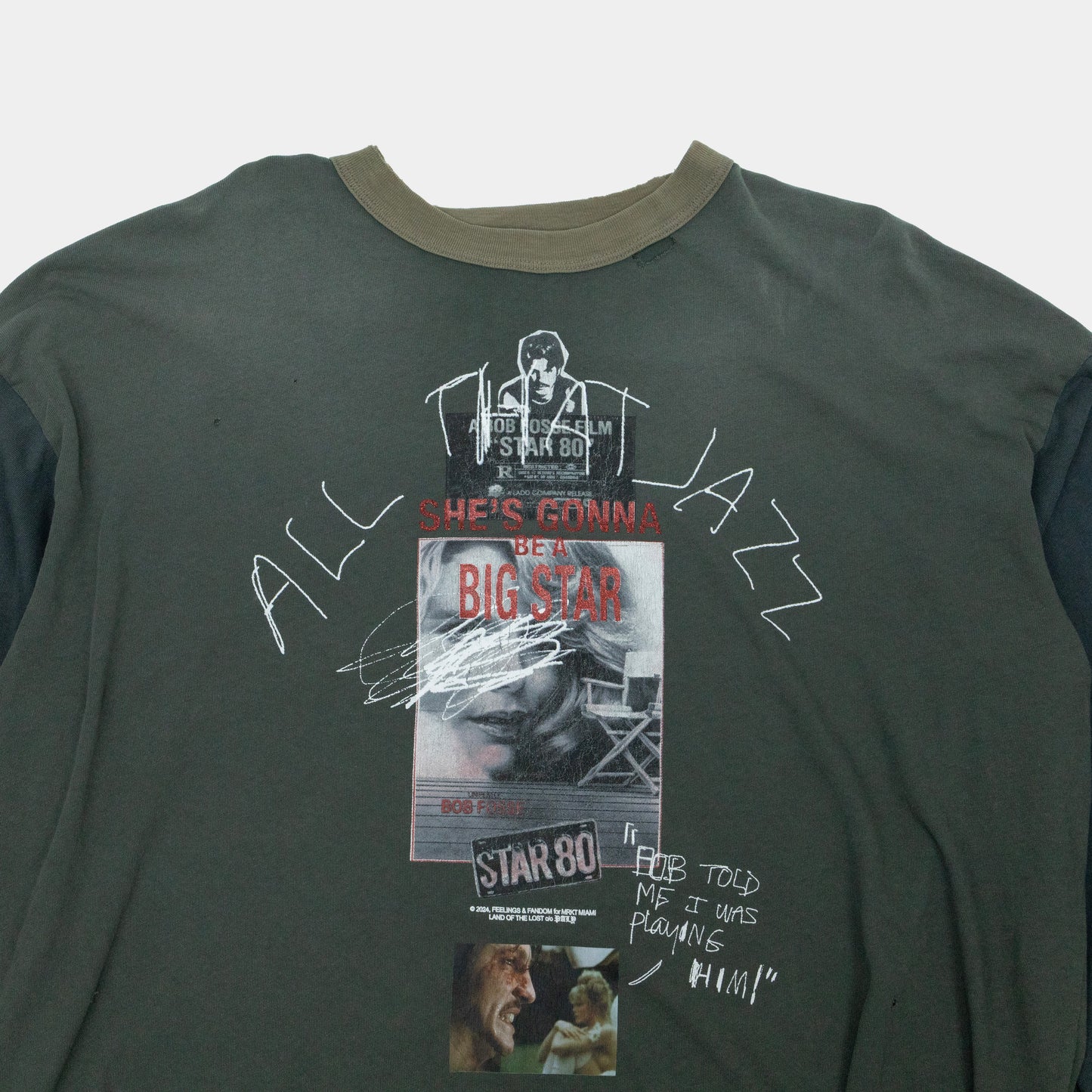 Paly Hollywood 80s Star Longsleeve T-Shirt