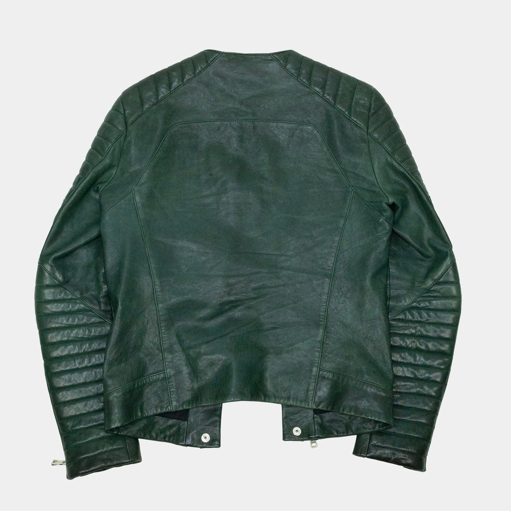 Balmain S/S 2013 Leather Biker Jacket