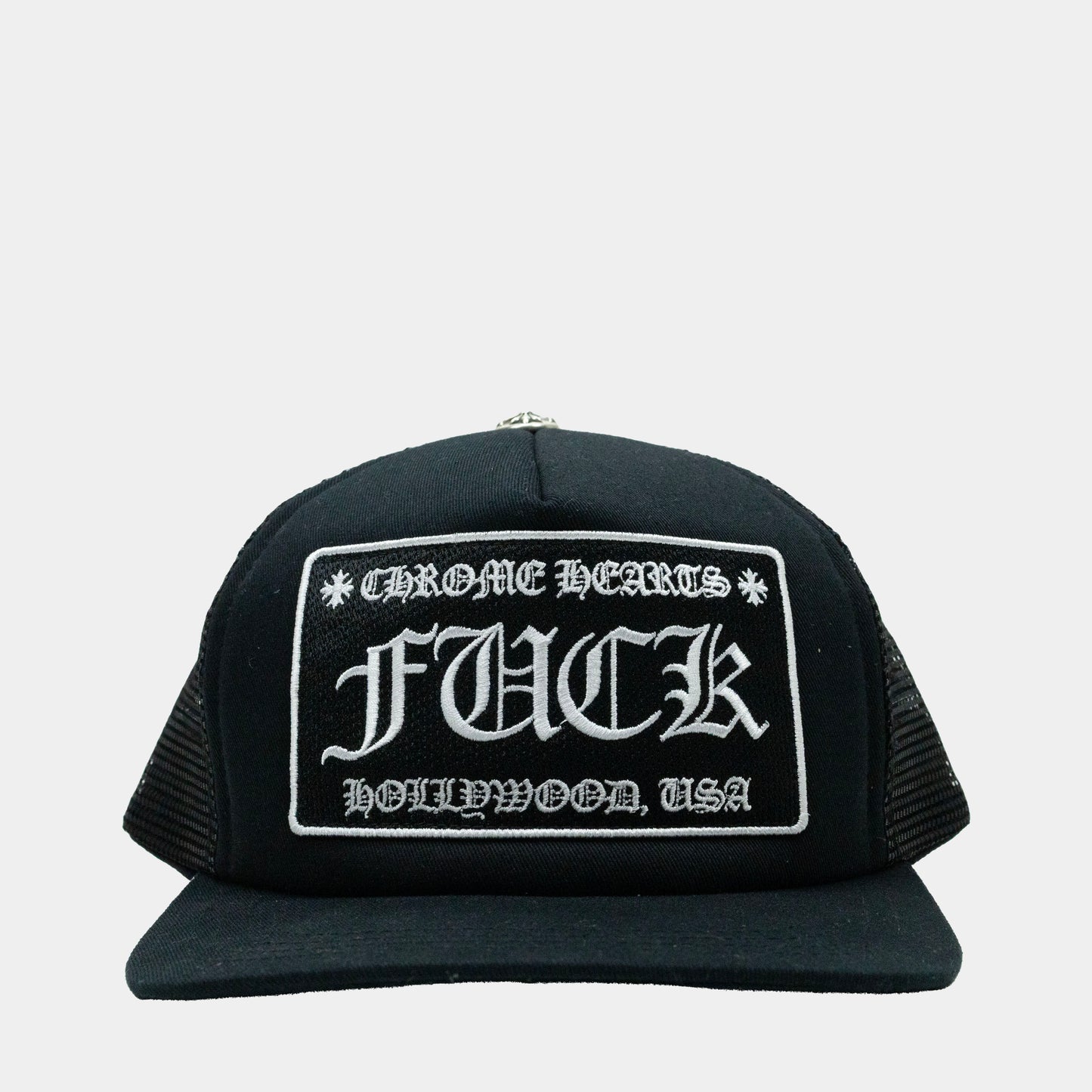 Chrome Hearts F*ck Hollywood Trucker Hat