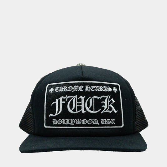 Chrome Hearts F*ck Hollywood Trucker Hat