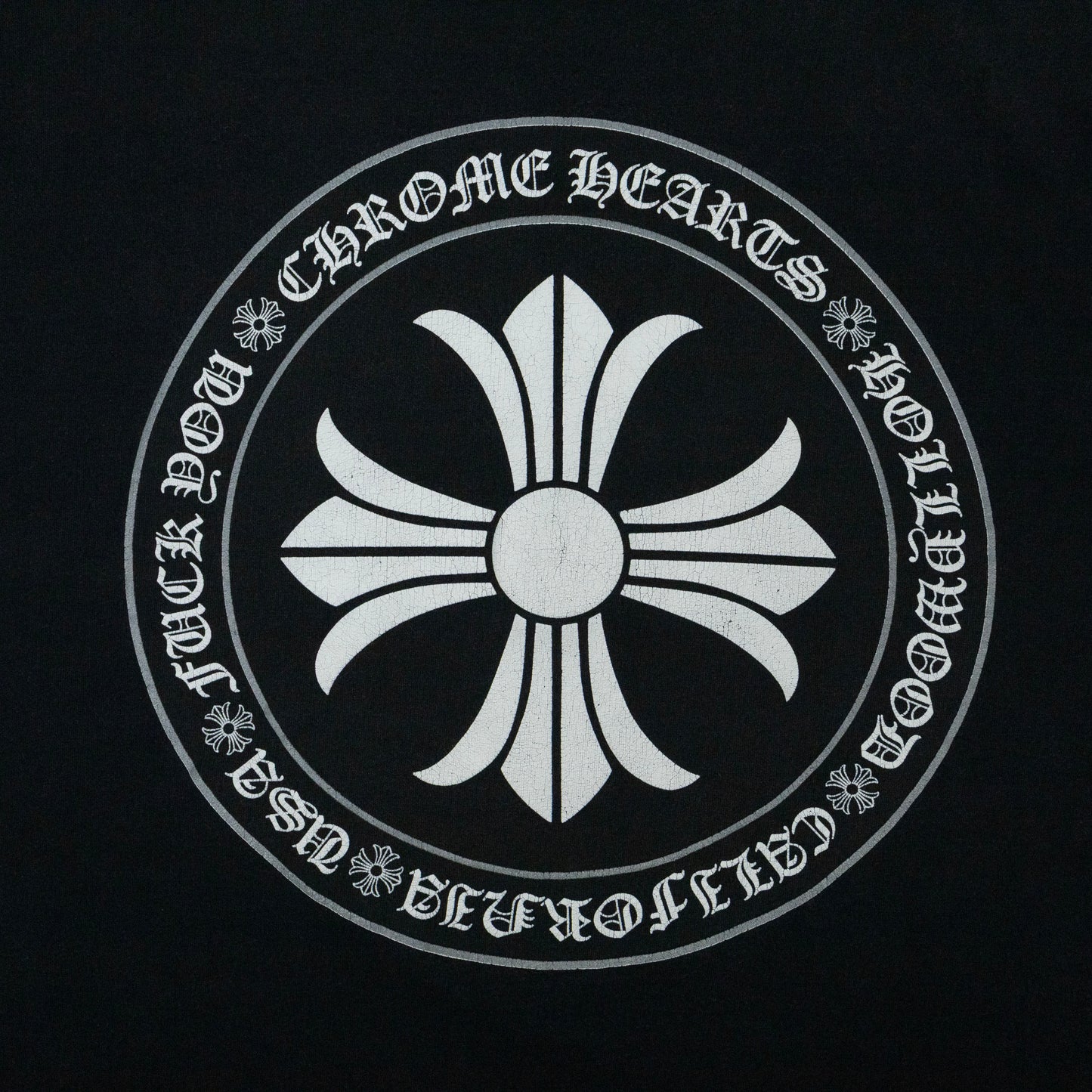 Chrome Hearts Vintage Medallion Plus Logo T-Shirt