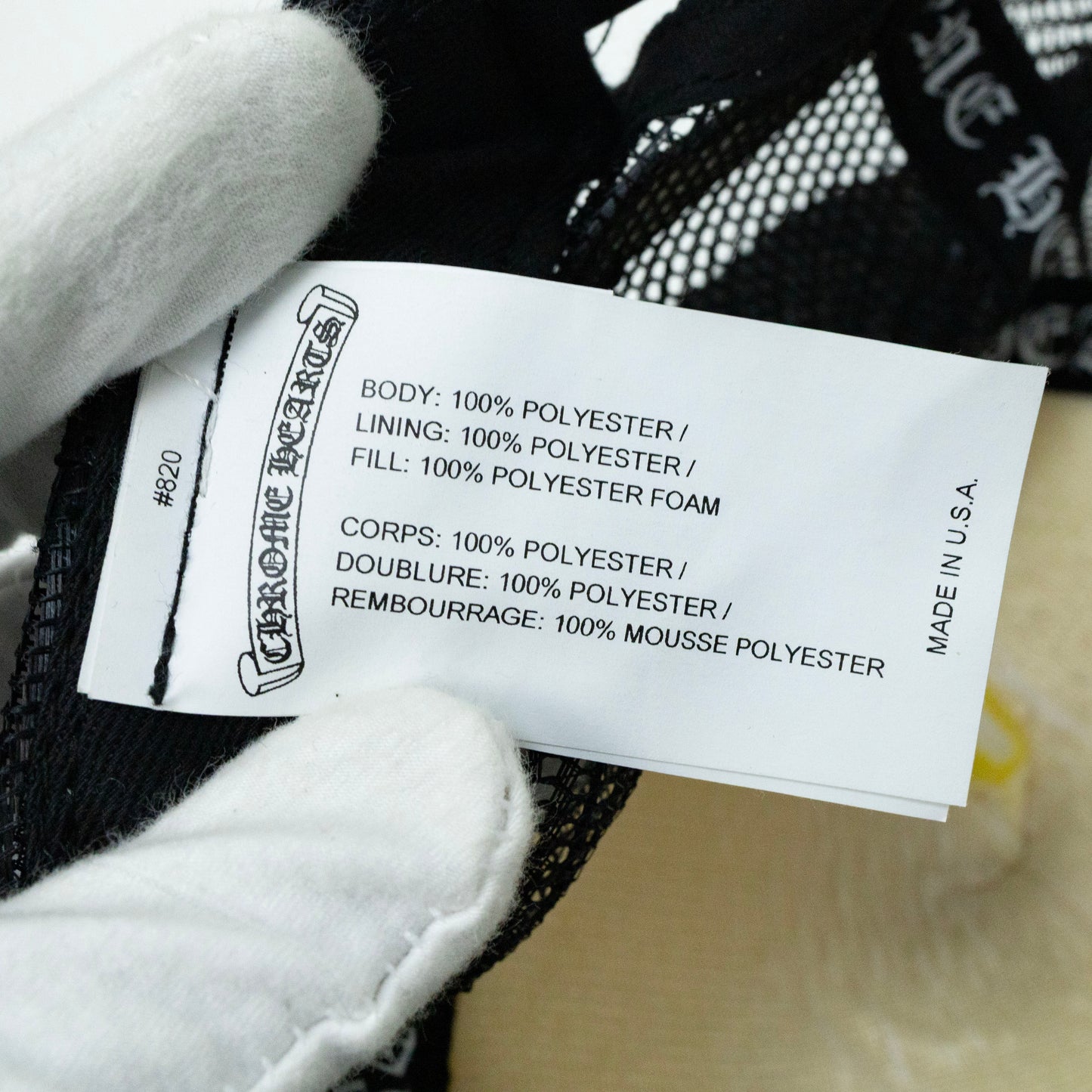 Chrome Hearts Multicolour Cemetery Cross Trucker Hat