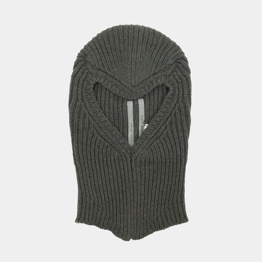 Rick Owens Knitted Balaclava Beanie