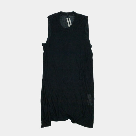 Rick Owens Forever Asymmetrical Mesh Tank Top