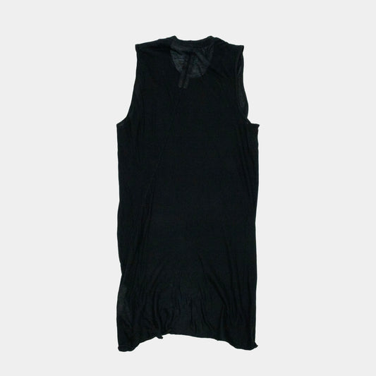 Rick Owens Forever Asymmetrical Mesh Tank Top