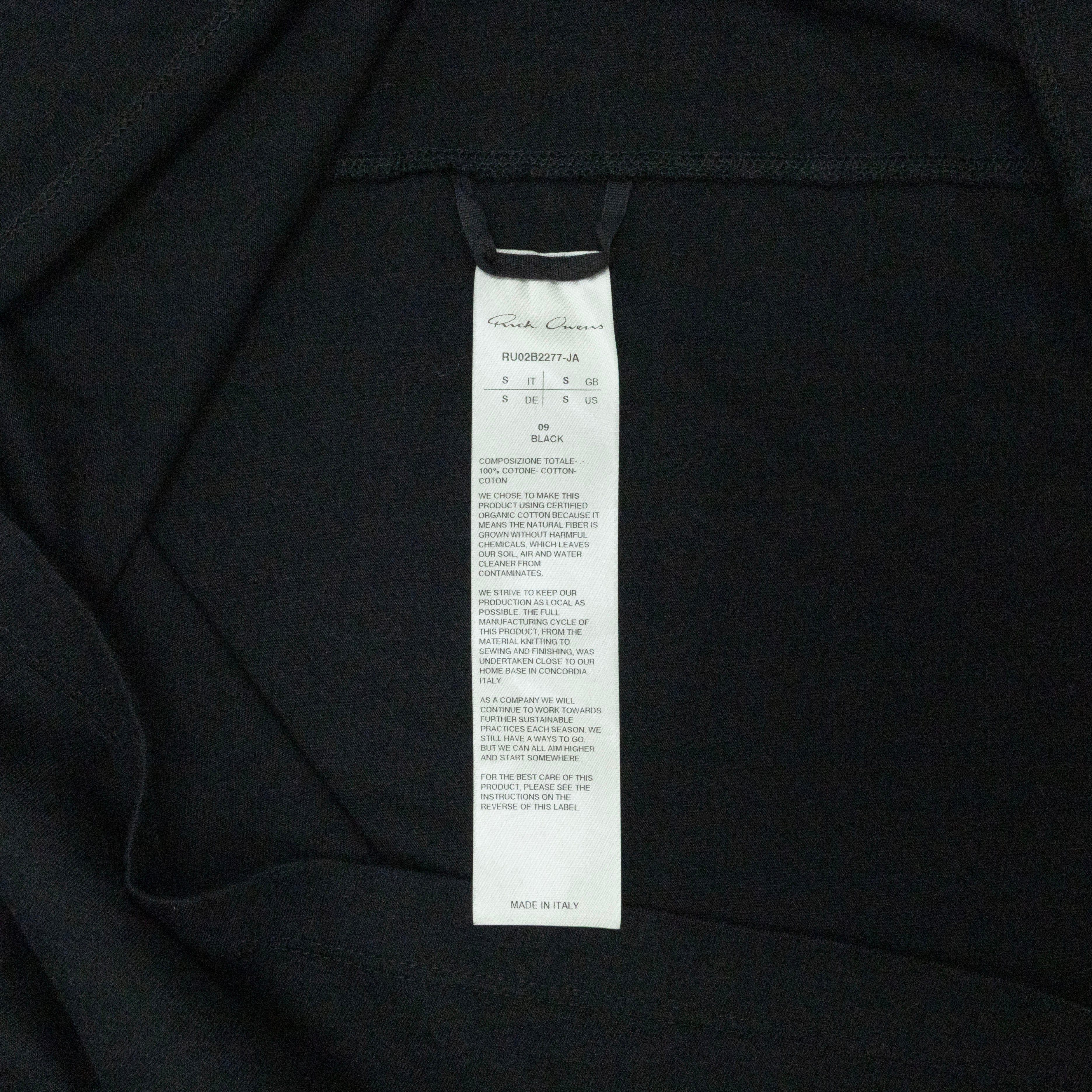 Rick Owens F/W 2022 Crewneck Longlseeve T-Shirt