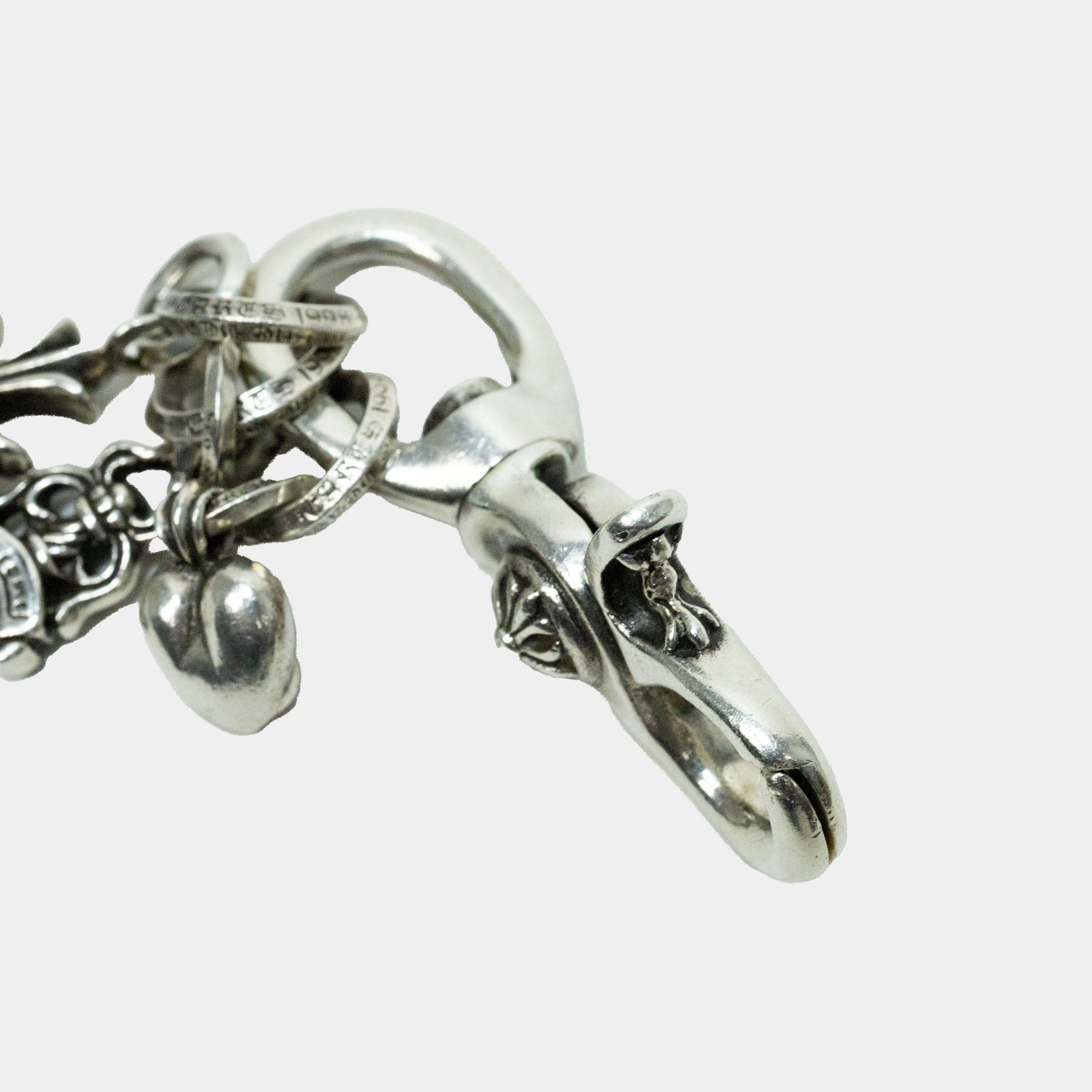 Chrome Hearts Lobster Clasp Multi-Charm Keychain
